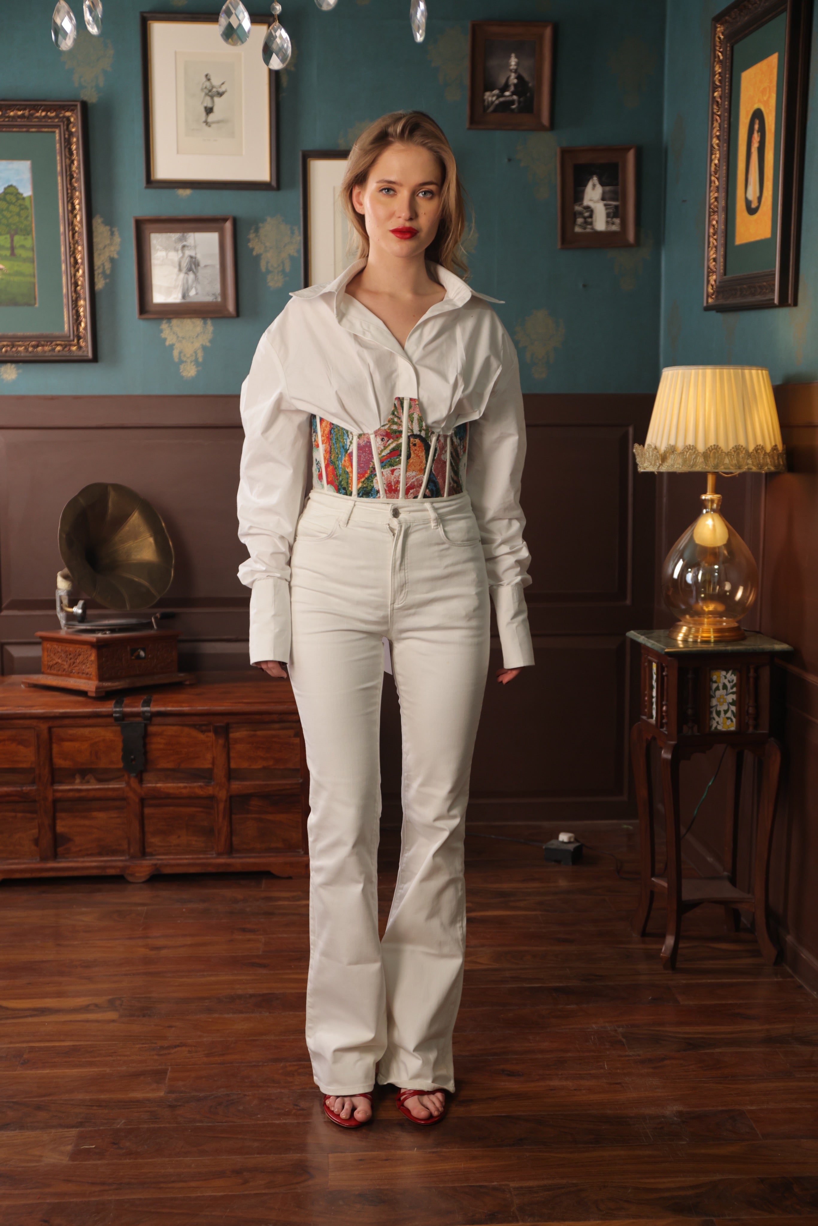 STROKES CORSET SHIRT