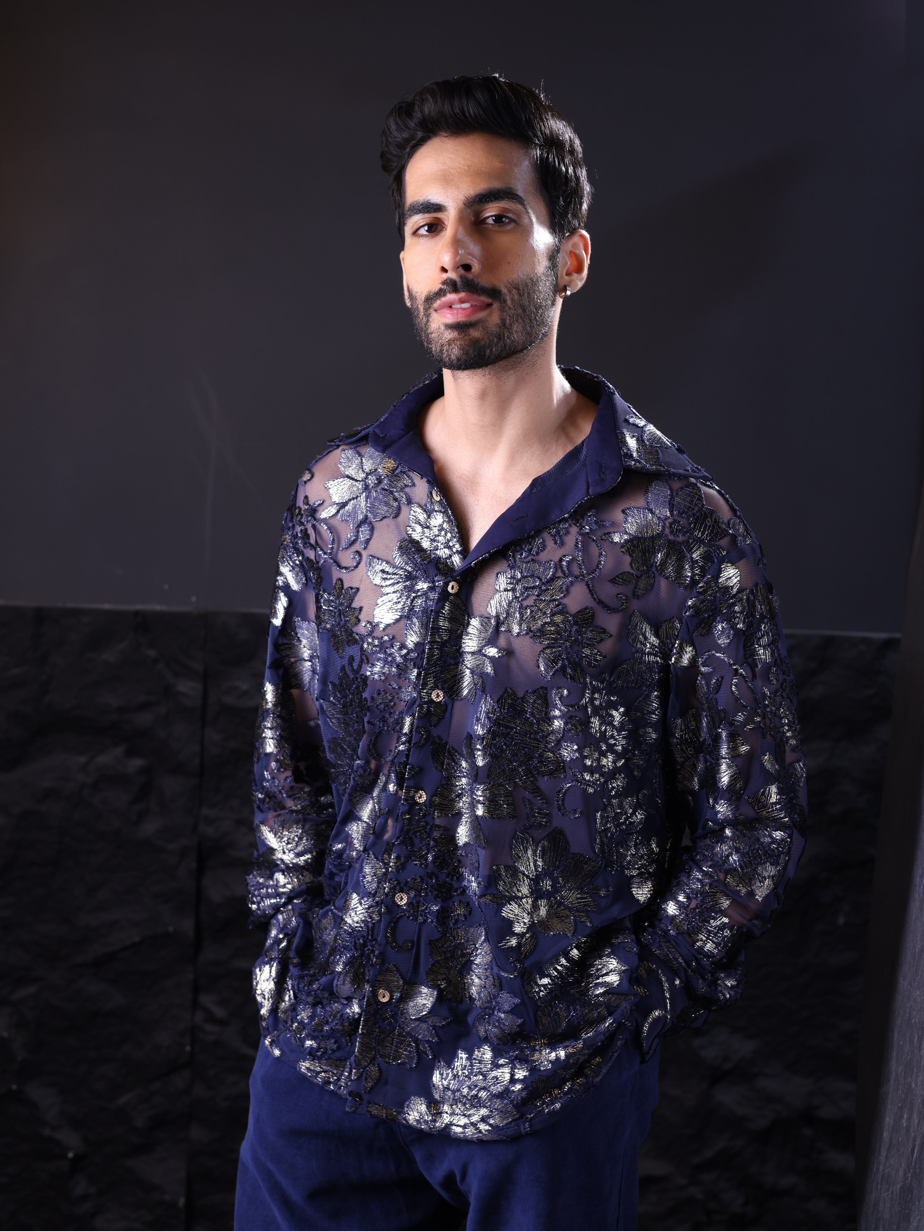 MOONLIGHT SHEEN ZIP UP