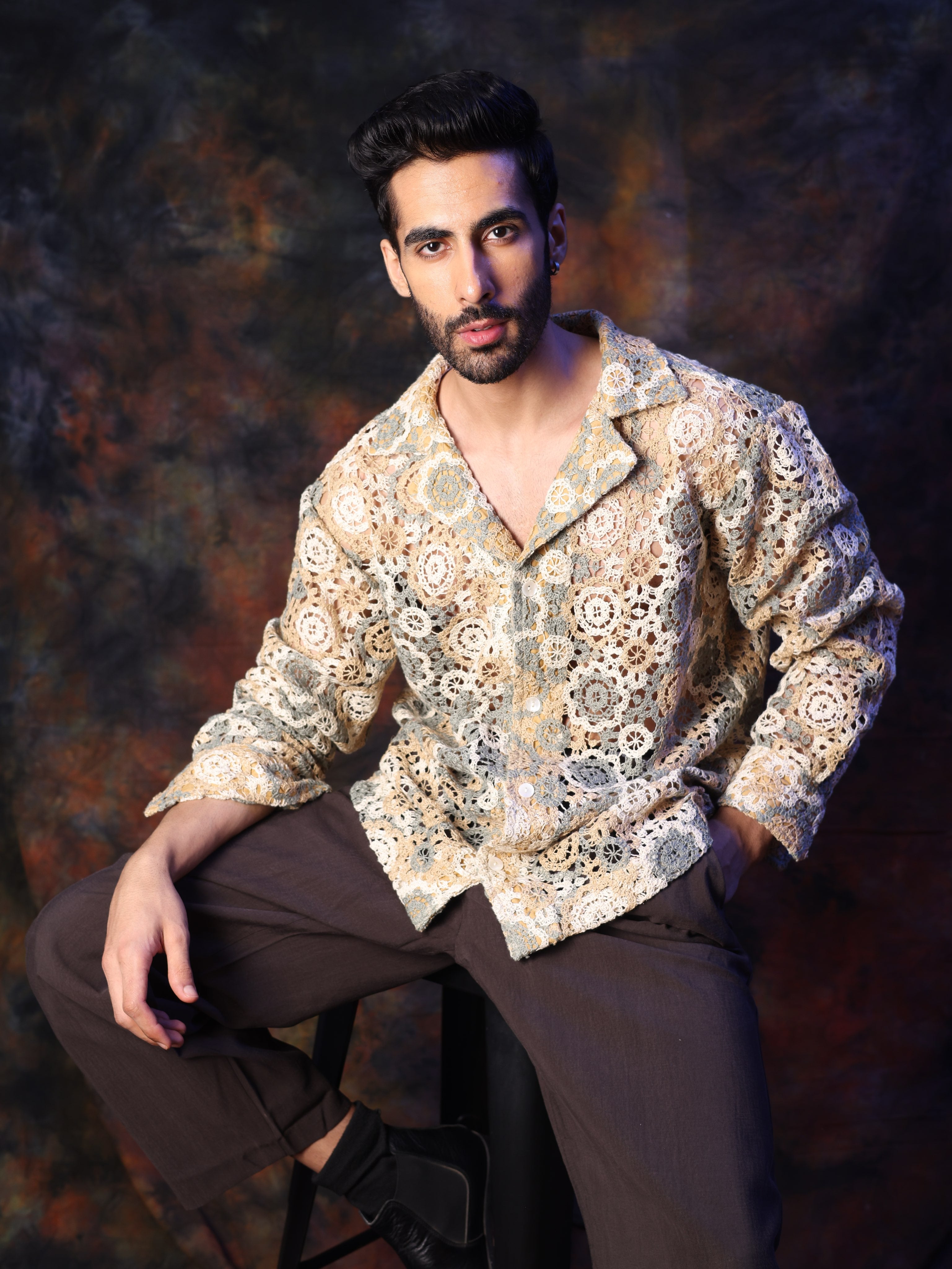 SAHARA CROCHET SHIRT