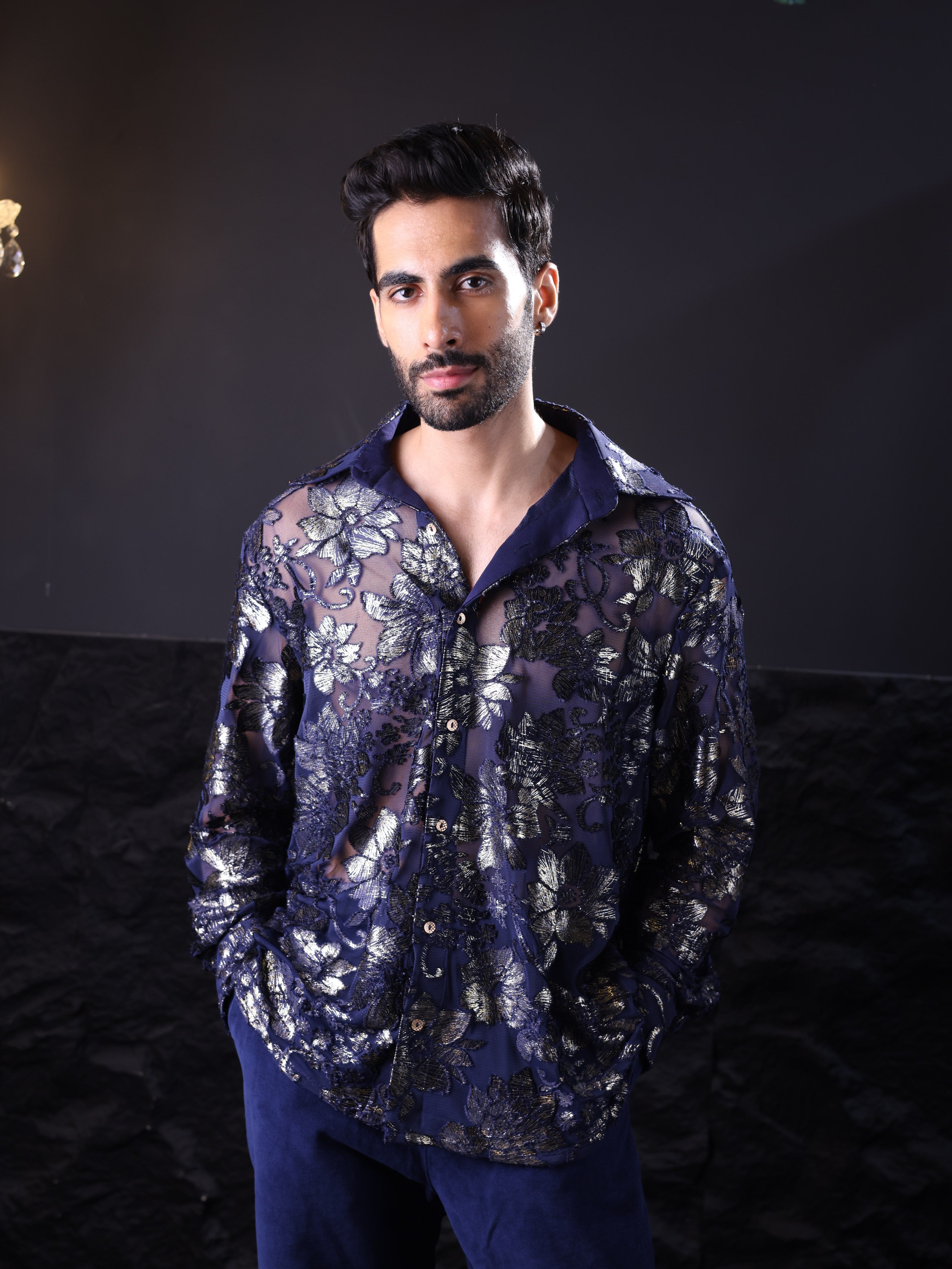 MOONLIGHT SHEEN ZIP UP