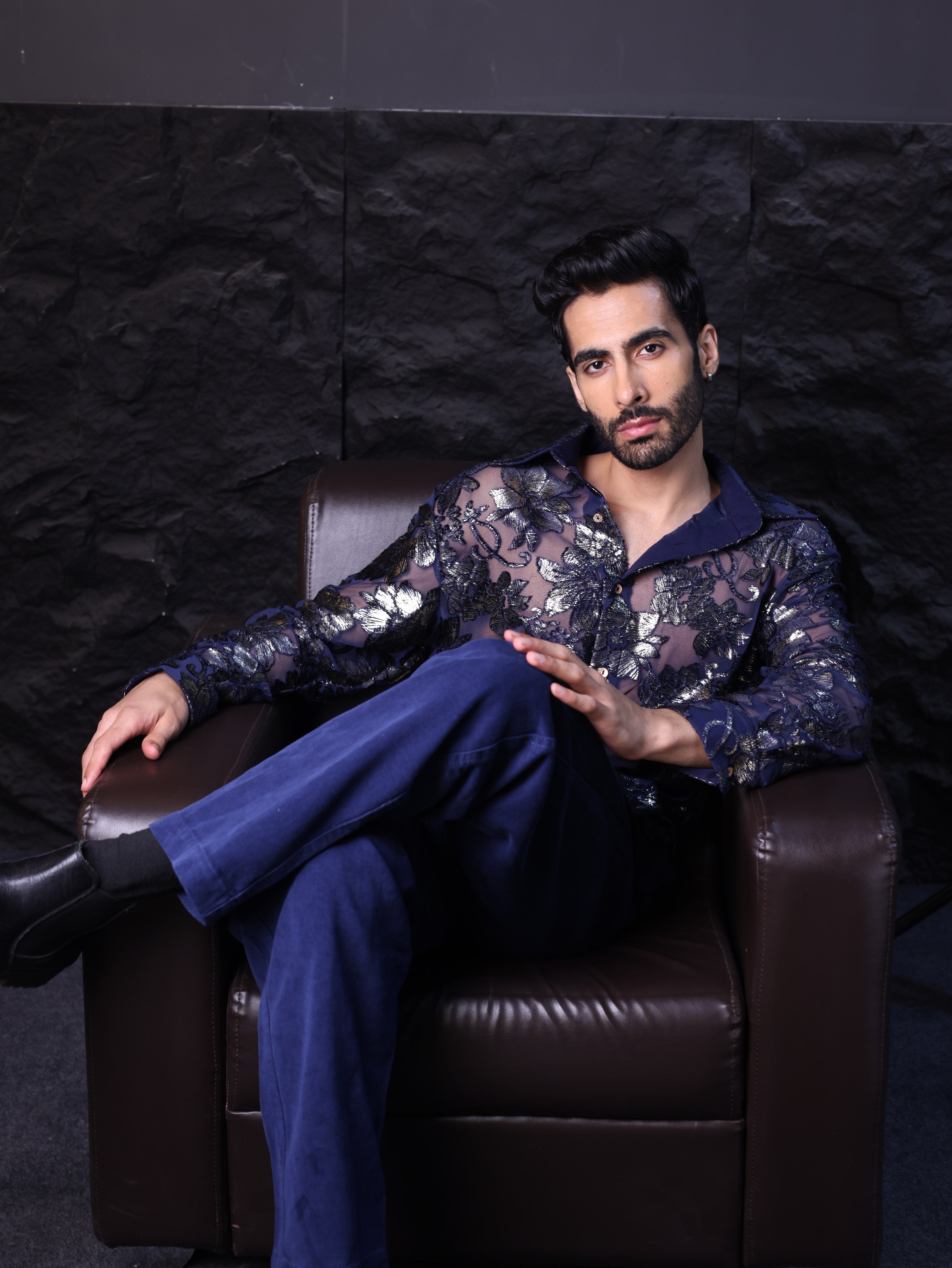 MOONLIGHT SHEEN ZIP UP