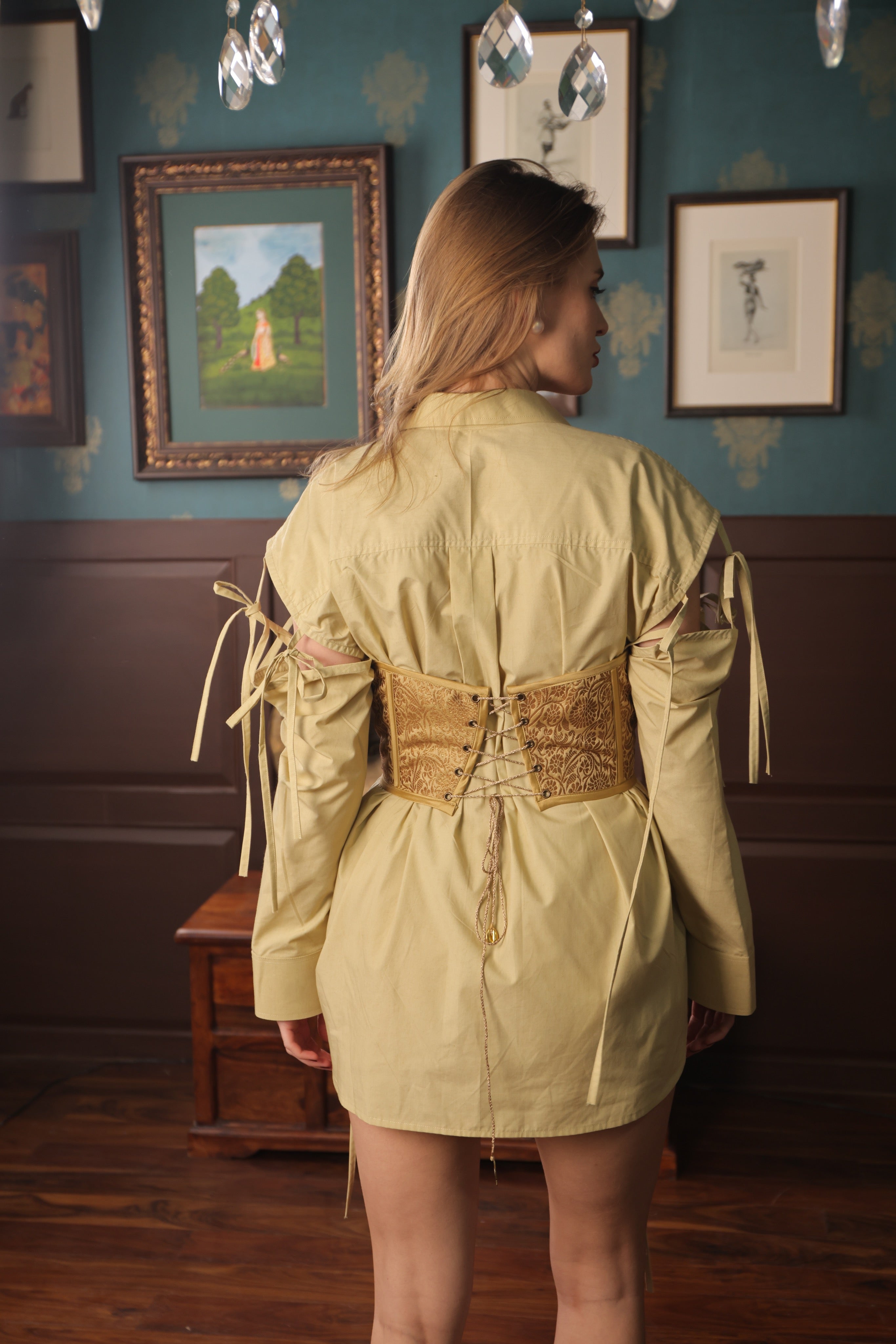 GOLDEN MIRAGE CORSET BELT