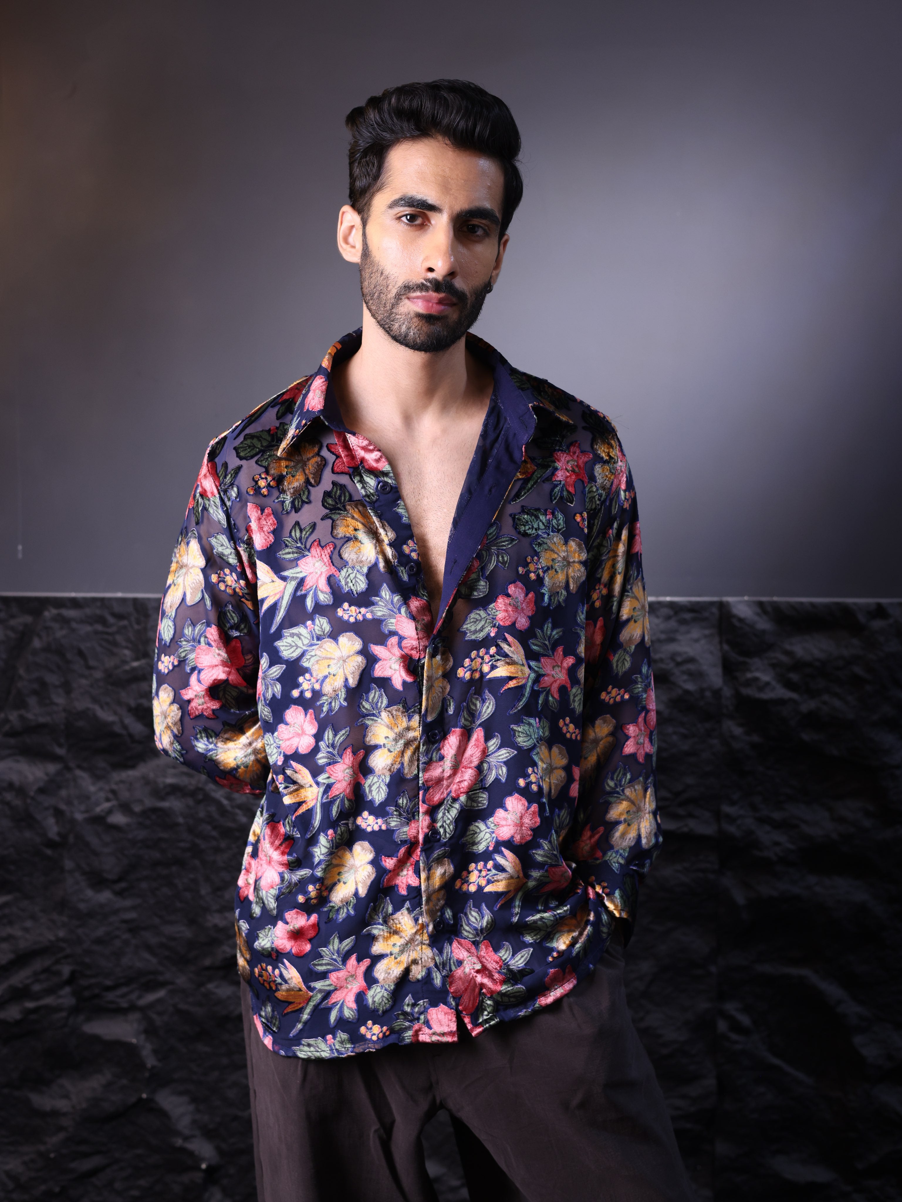 MOONLIGHT FLORAL SHIRT