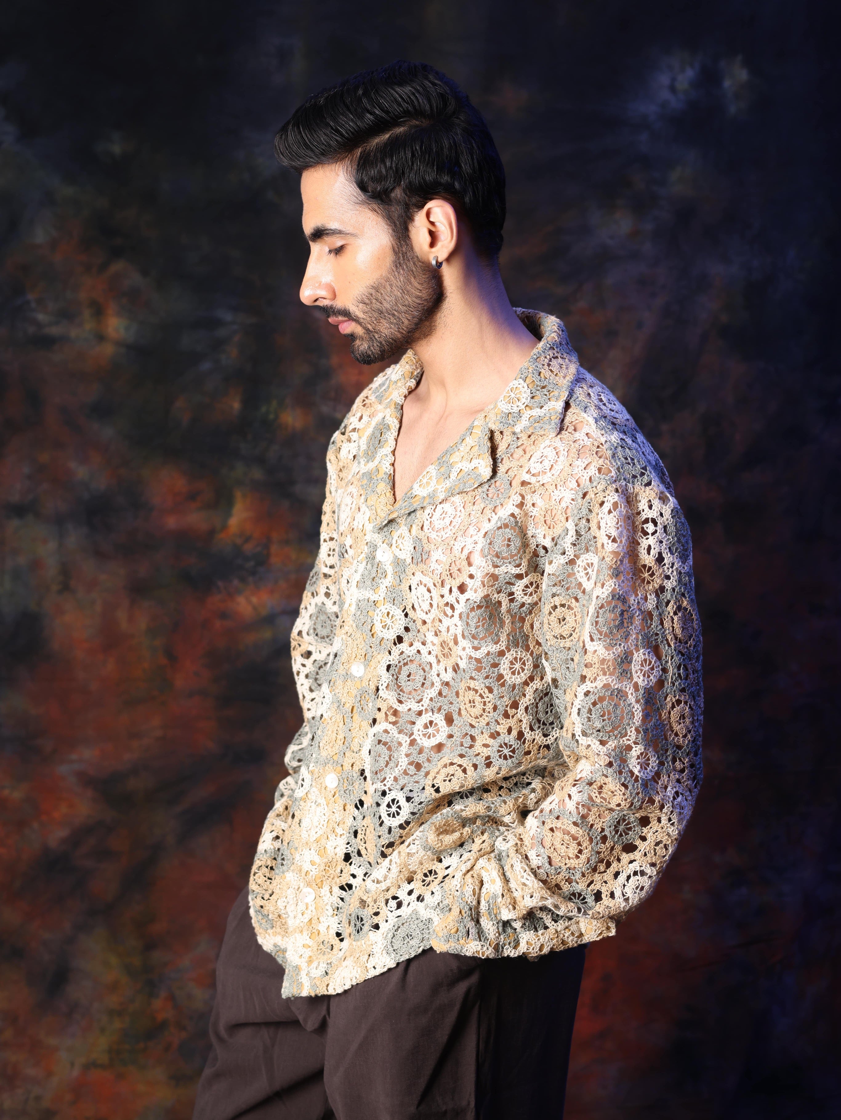 SAHARA CROCHET SHIRT