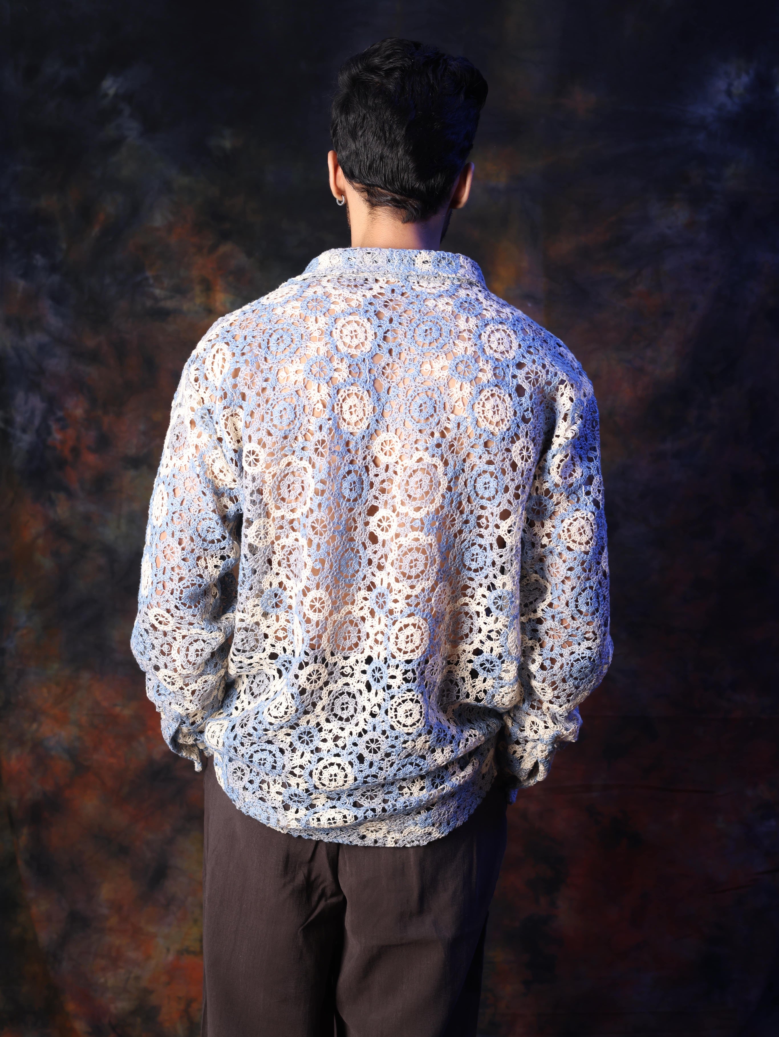 FROST CROCHET SHIRT