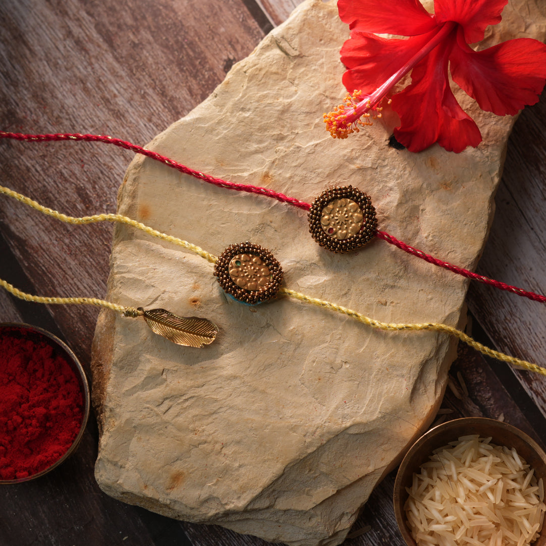 AURIC CHARM RAKHI - Set of 2