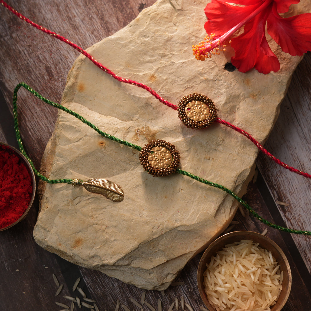 AURIC CHARM RAKHI - Set of 2