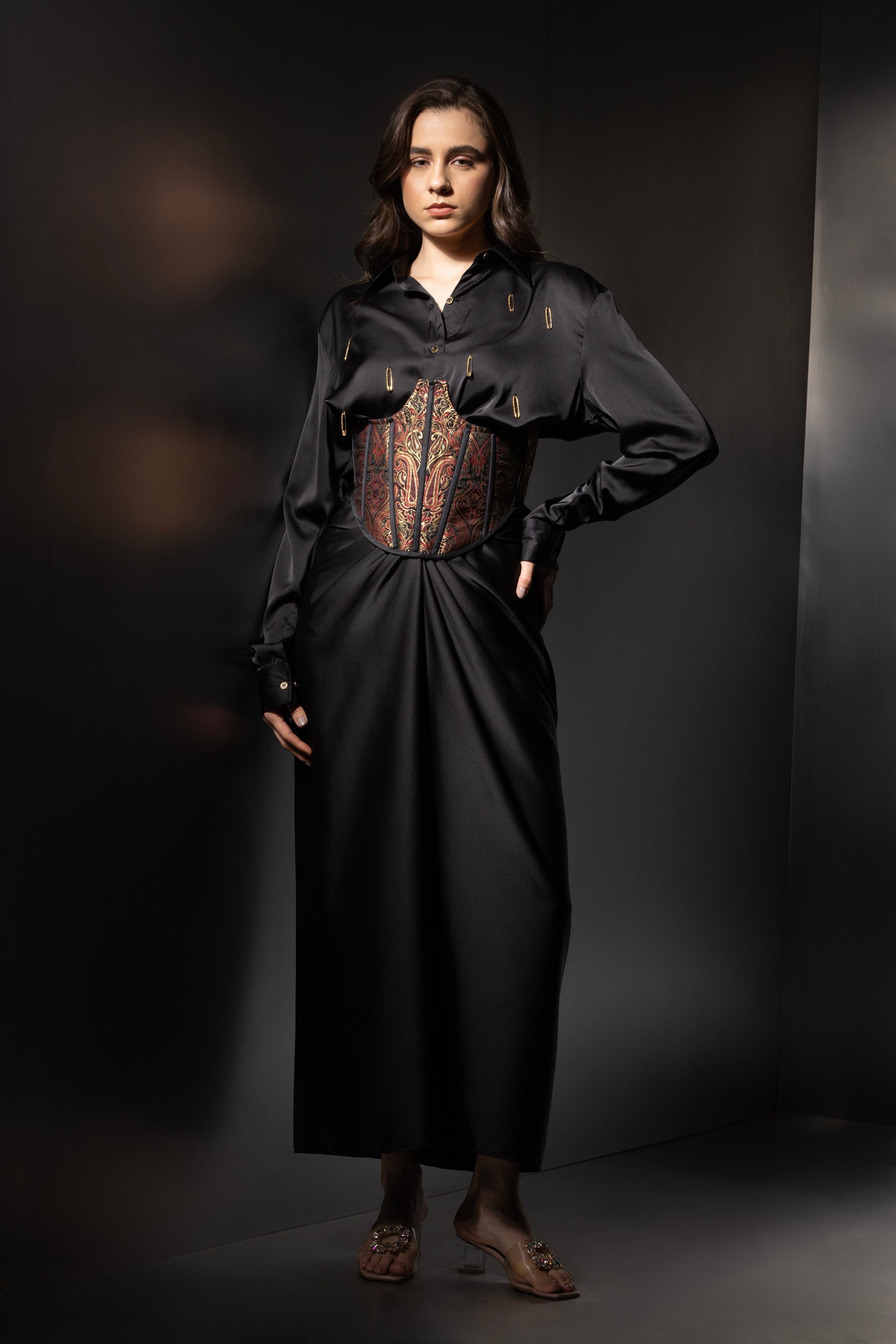 This Elegant Satin Co-ord Set