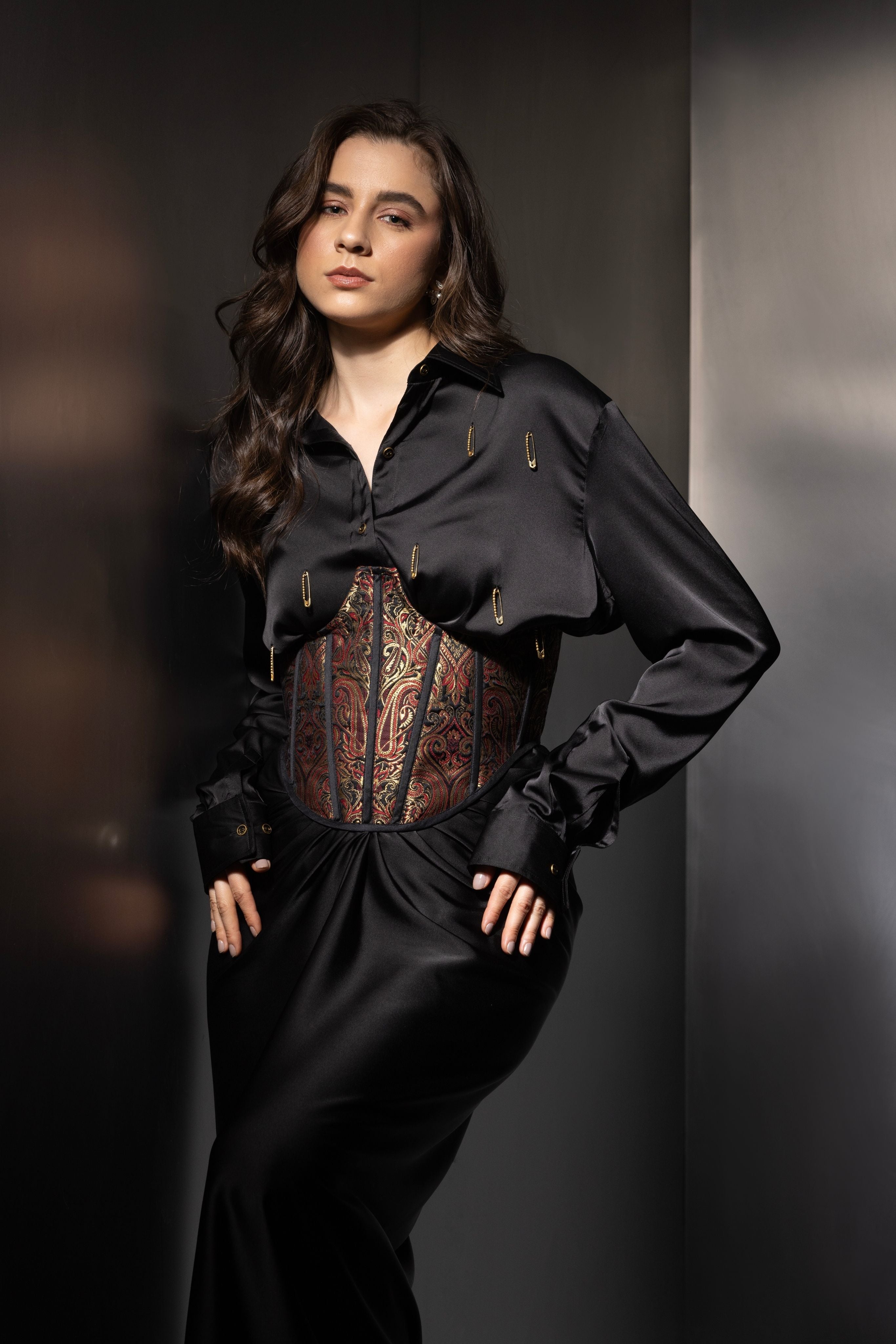 This Elegant Satin Co-ord Set