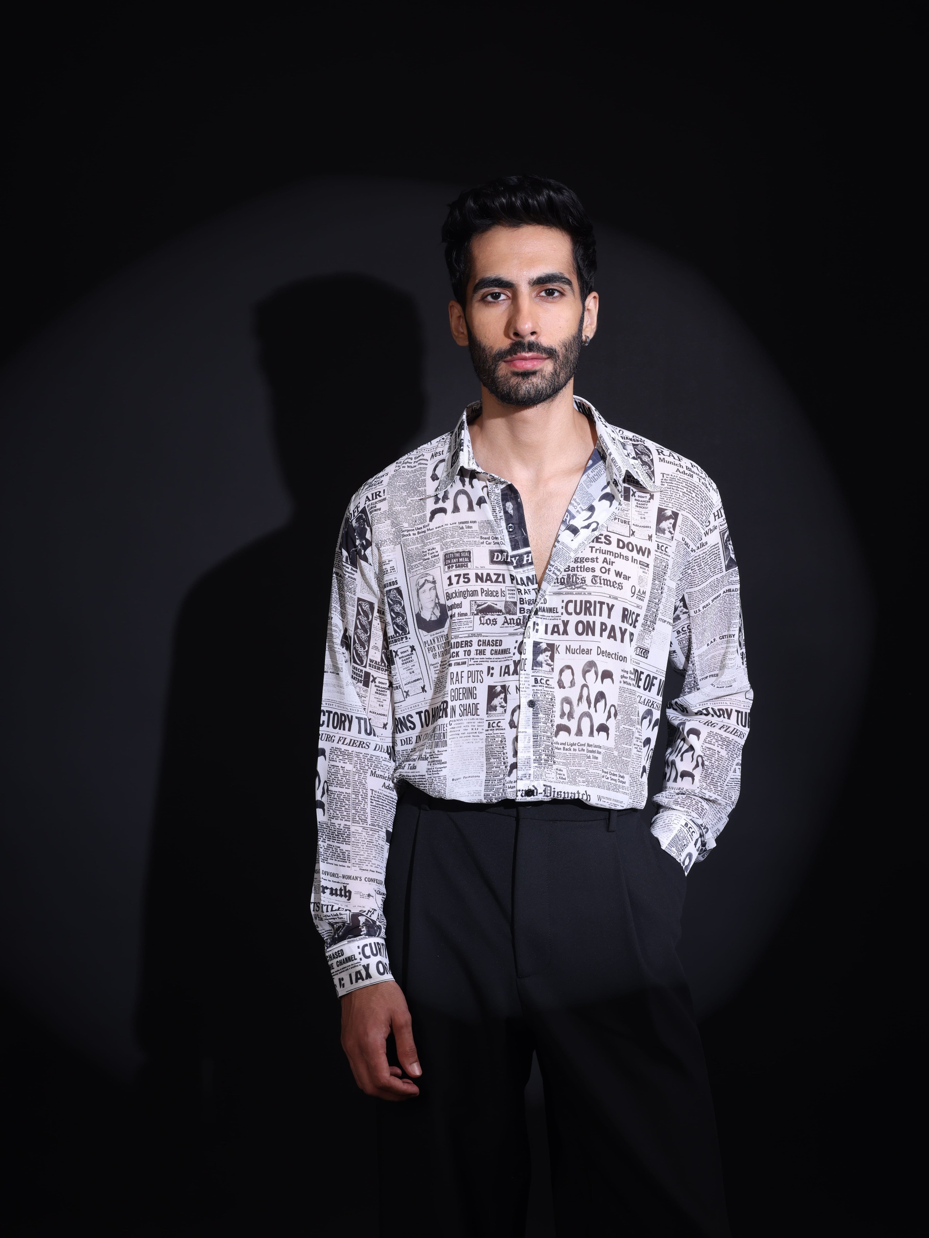 Headline Print Shirt