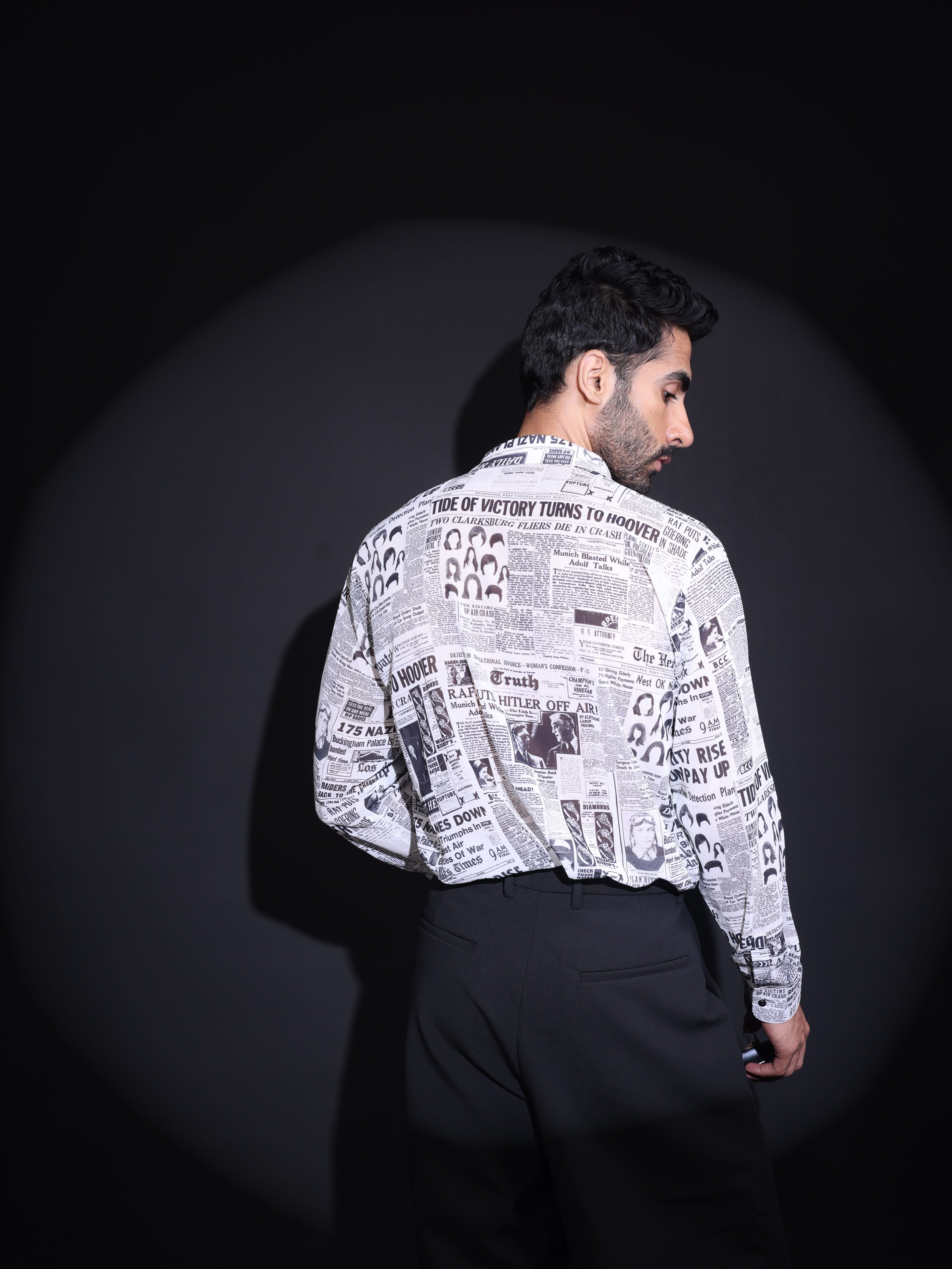 Headline Print Shirt