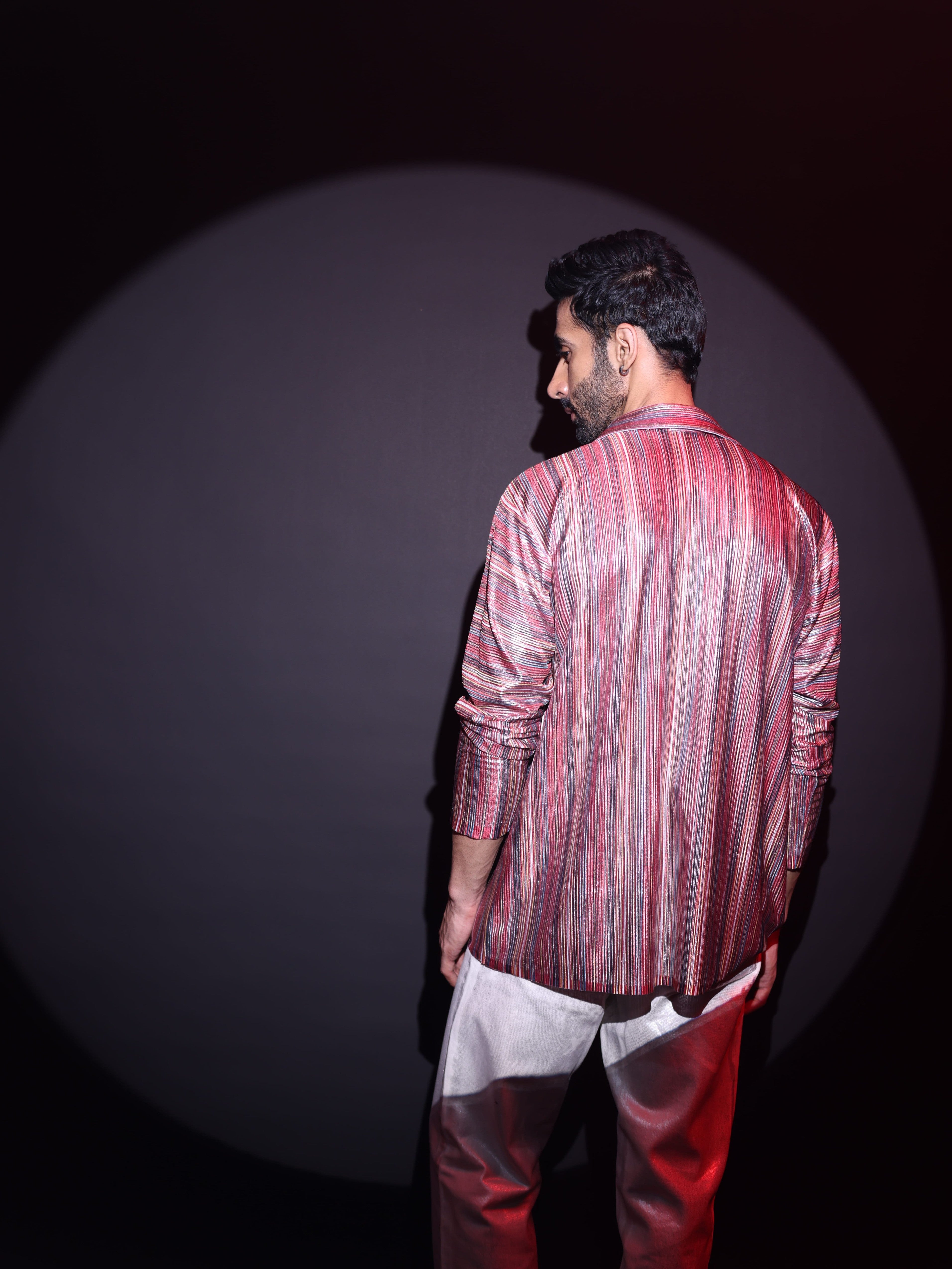 Crimson Static Shirt