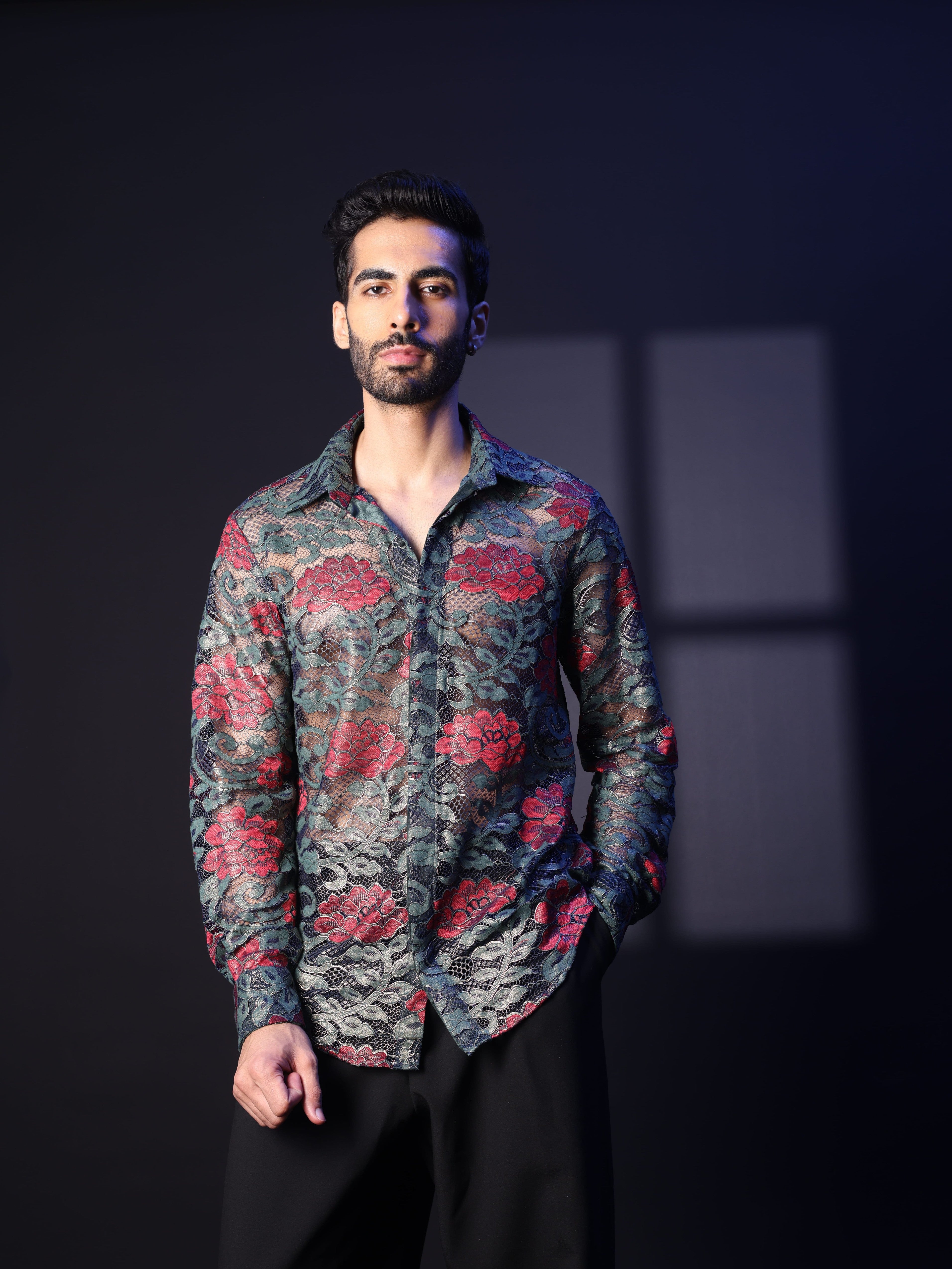 Dark Romance Lace Shirt