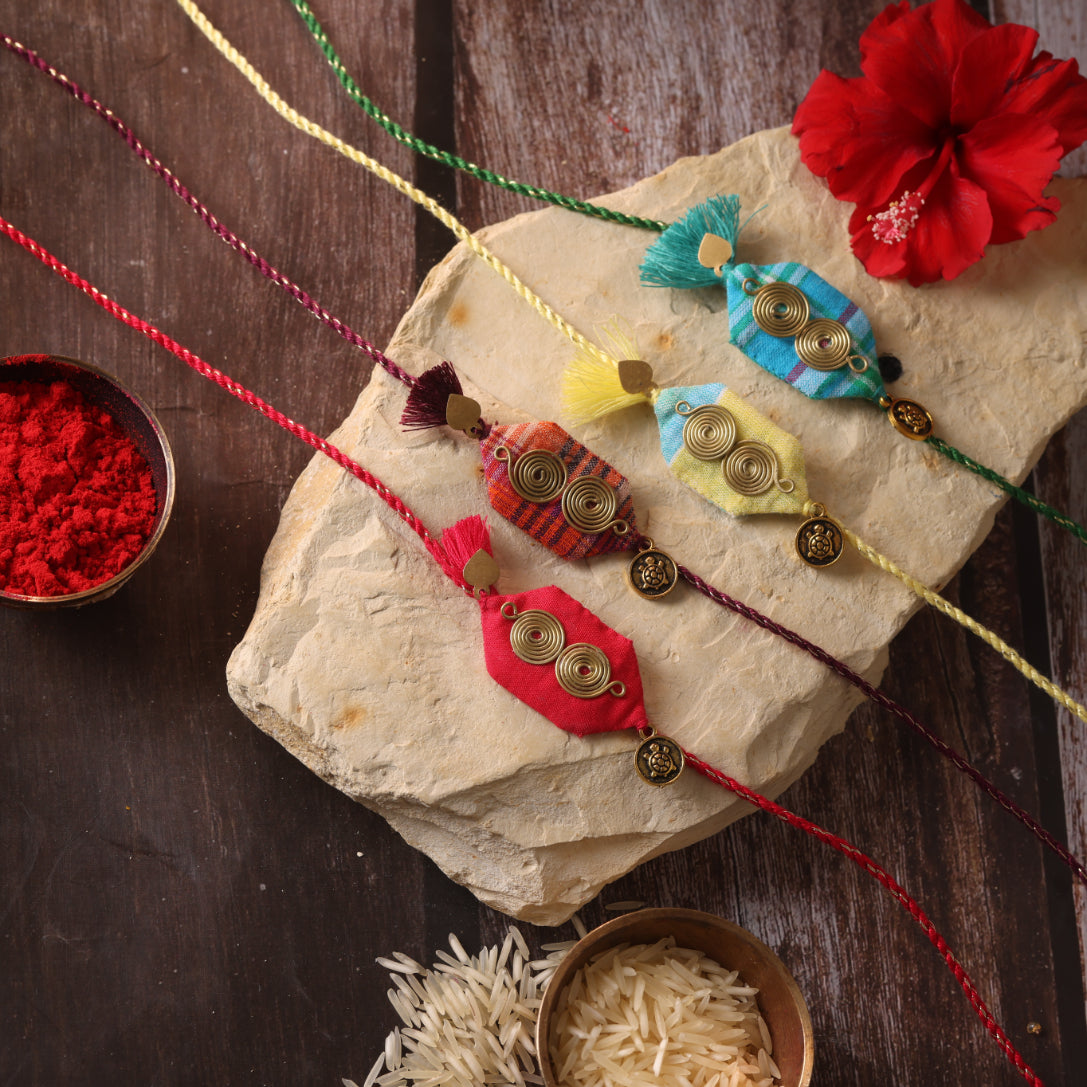 ZARIYA RAKHI - Set of 4