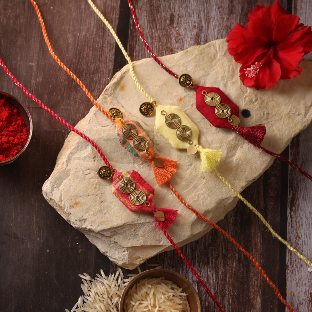 ZARIYA RAKHI - Set of 4