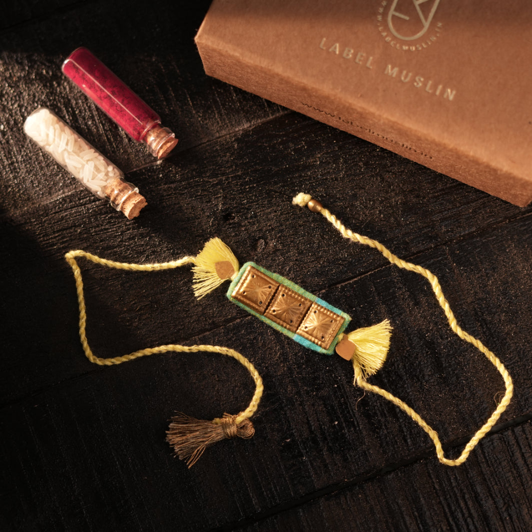 YELLOW - PANCHPETAL RAKHI