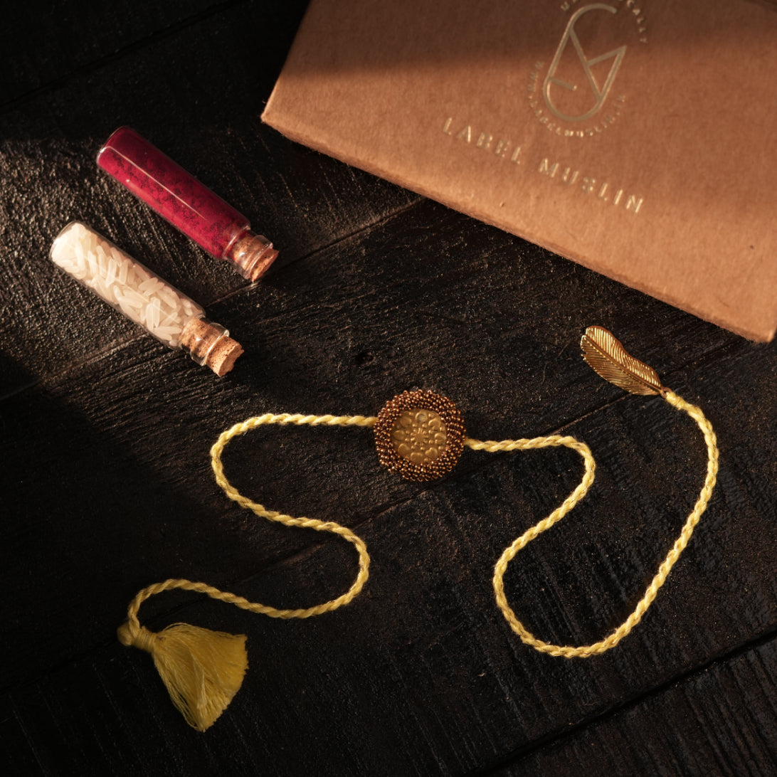 YELLOW - AURIC CHARM RAKHI