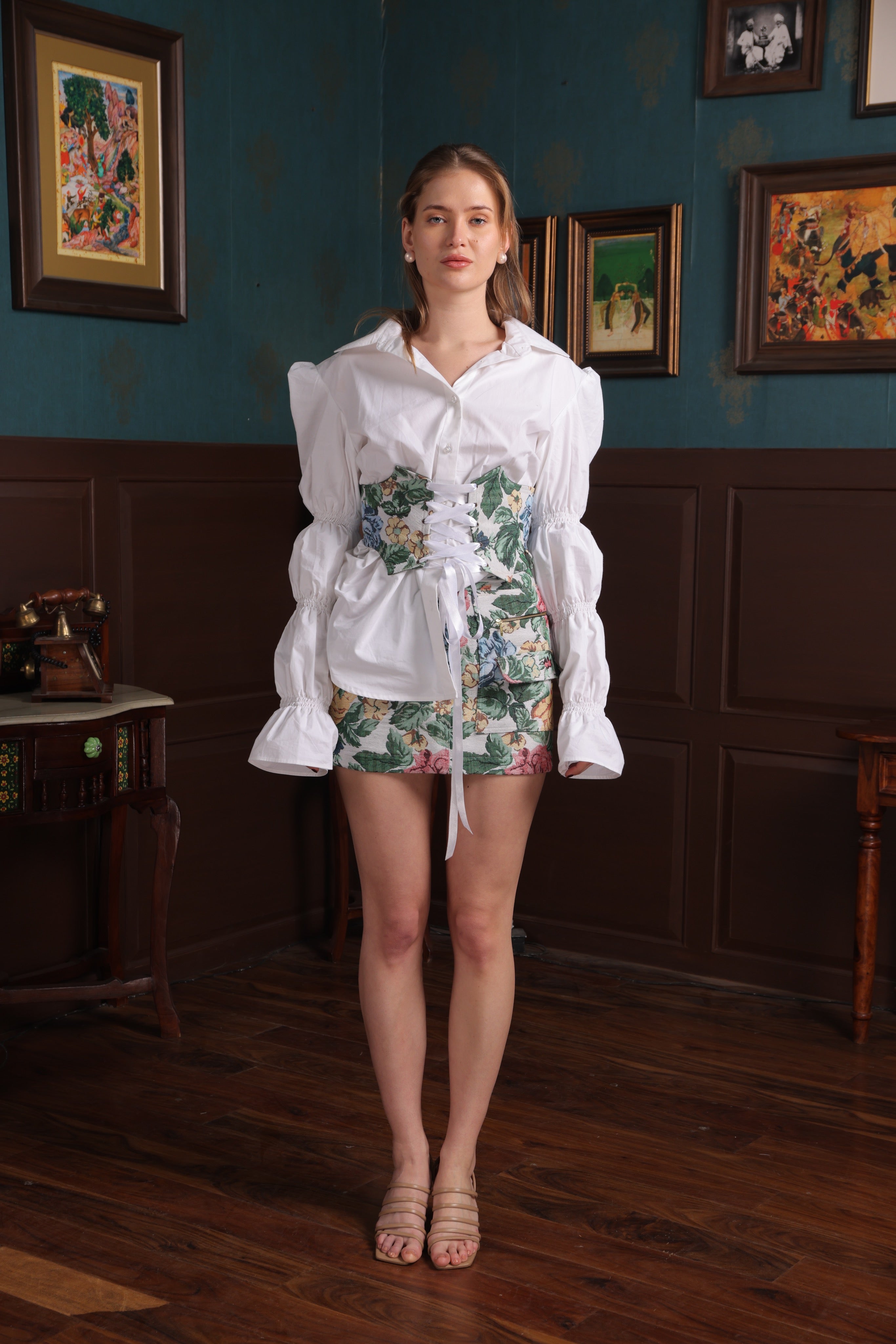 FLORA VERDE SKIRT SET