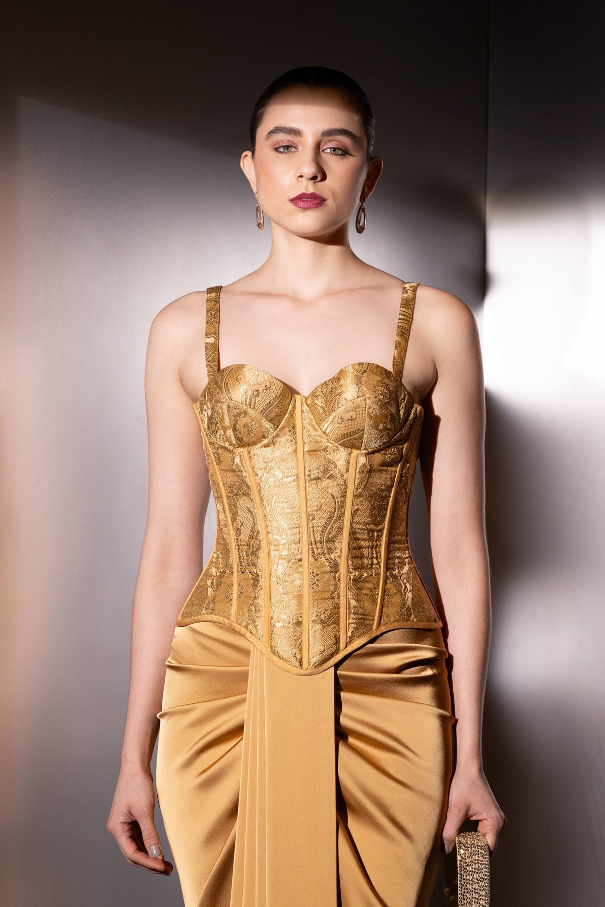 Aurelia Brocade Corset