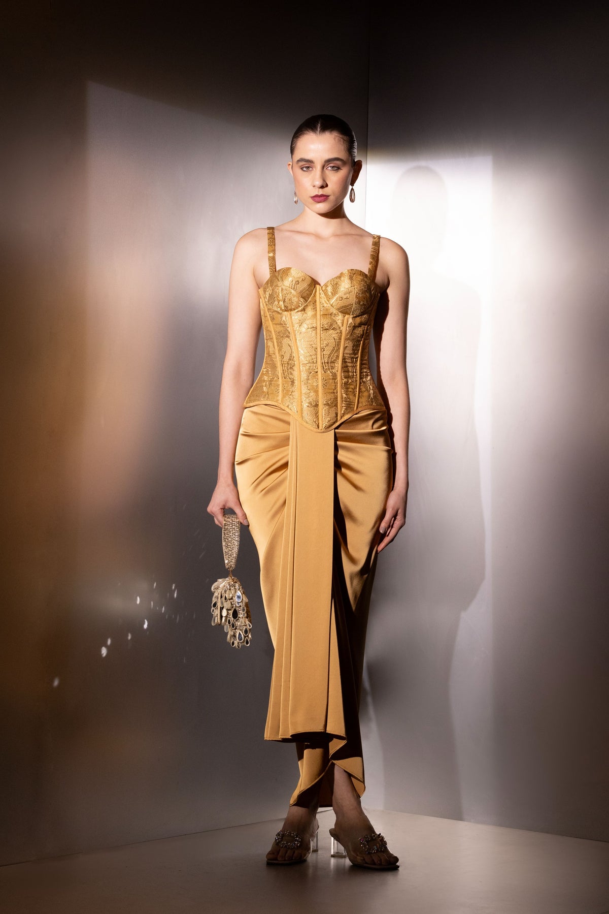 Aurelia Brocade Corset