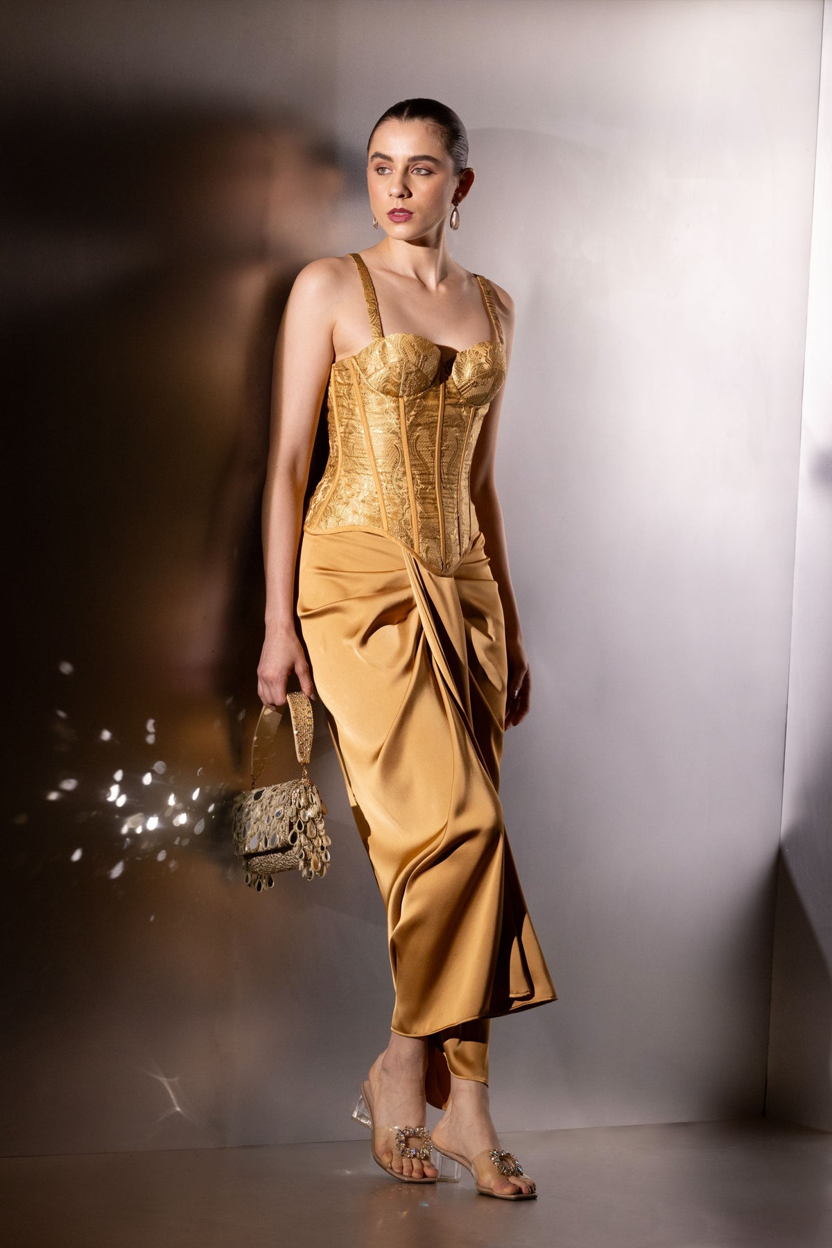 Aurelia Brocade Corset