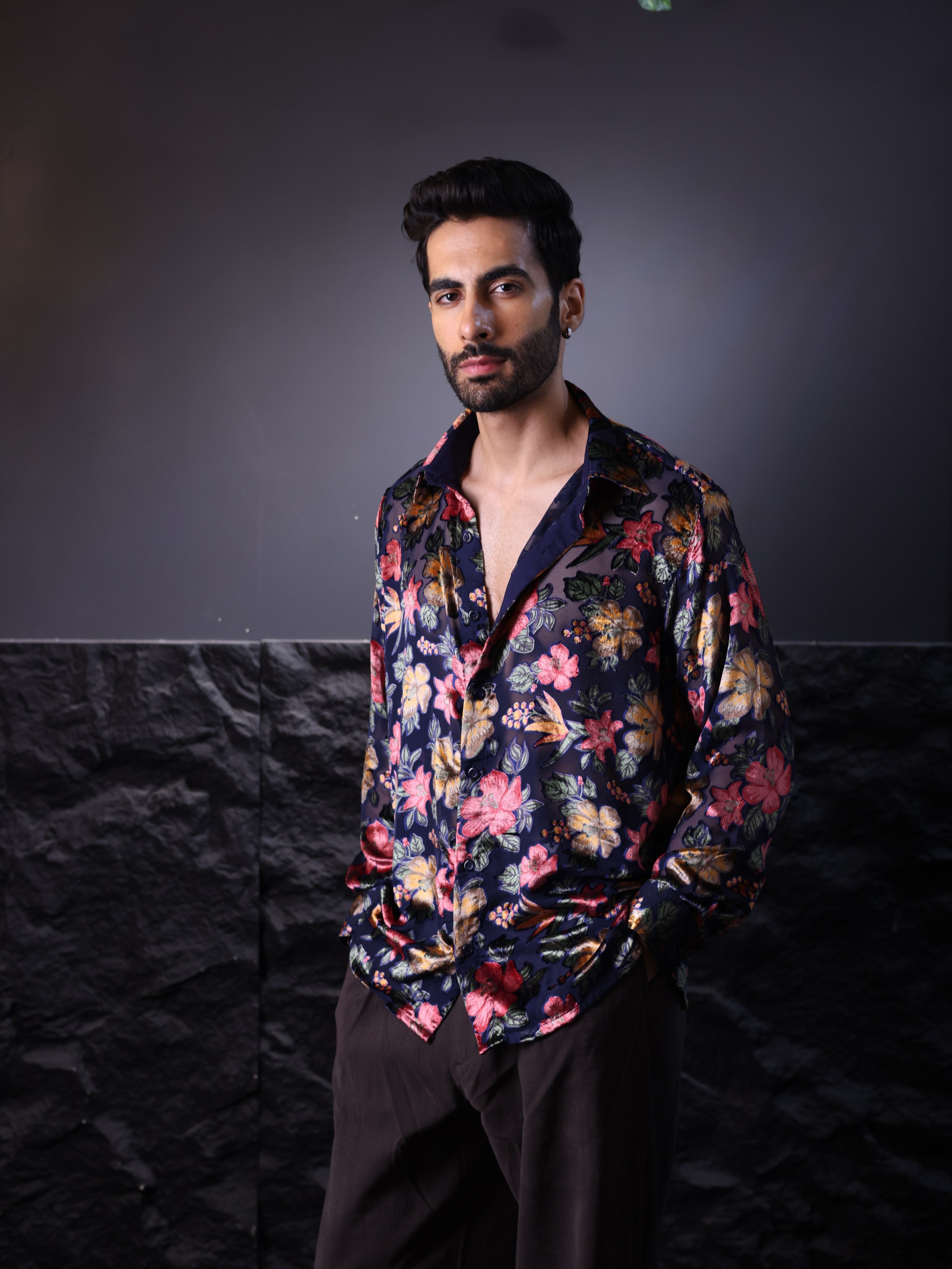 MOONLIGHT FLORAL SHIRT