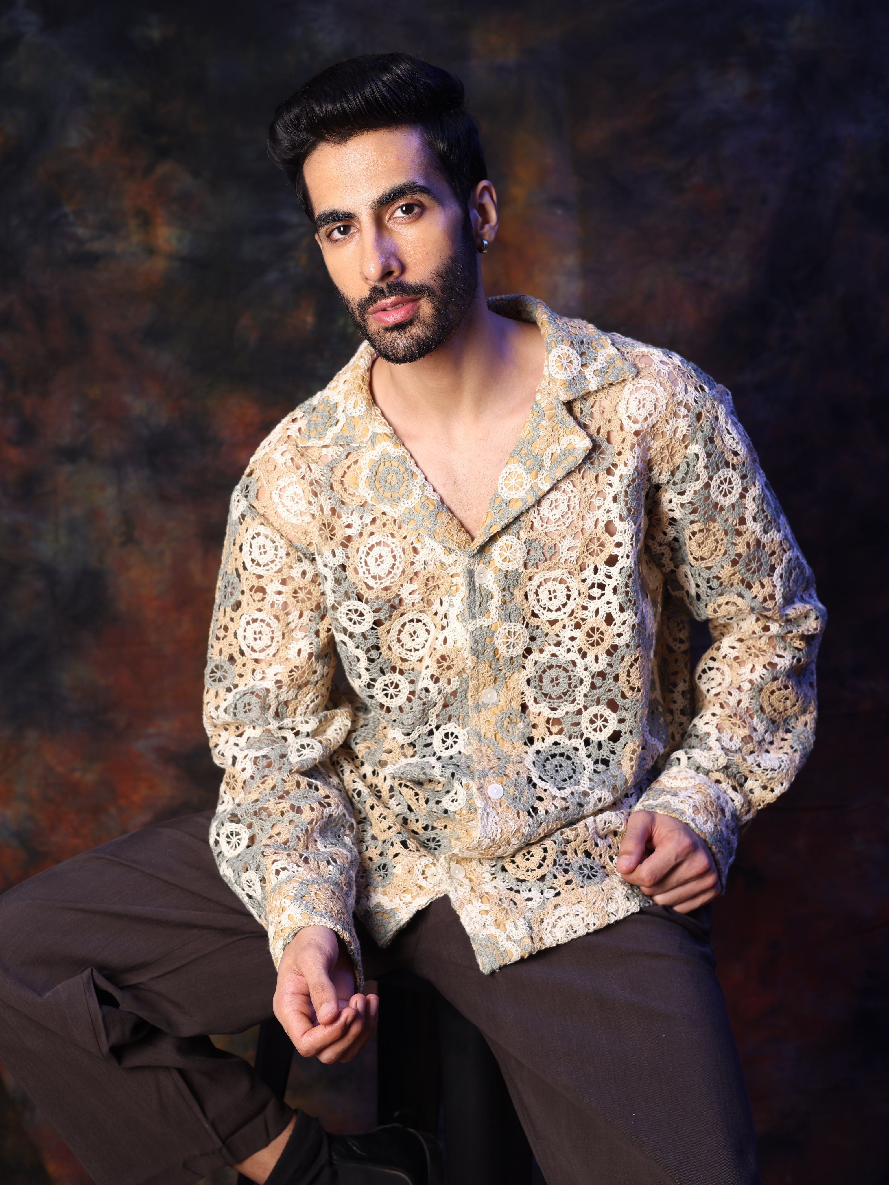 SAHARA CROCHET SHIRT