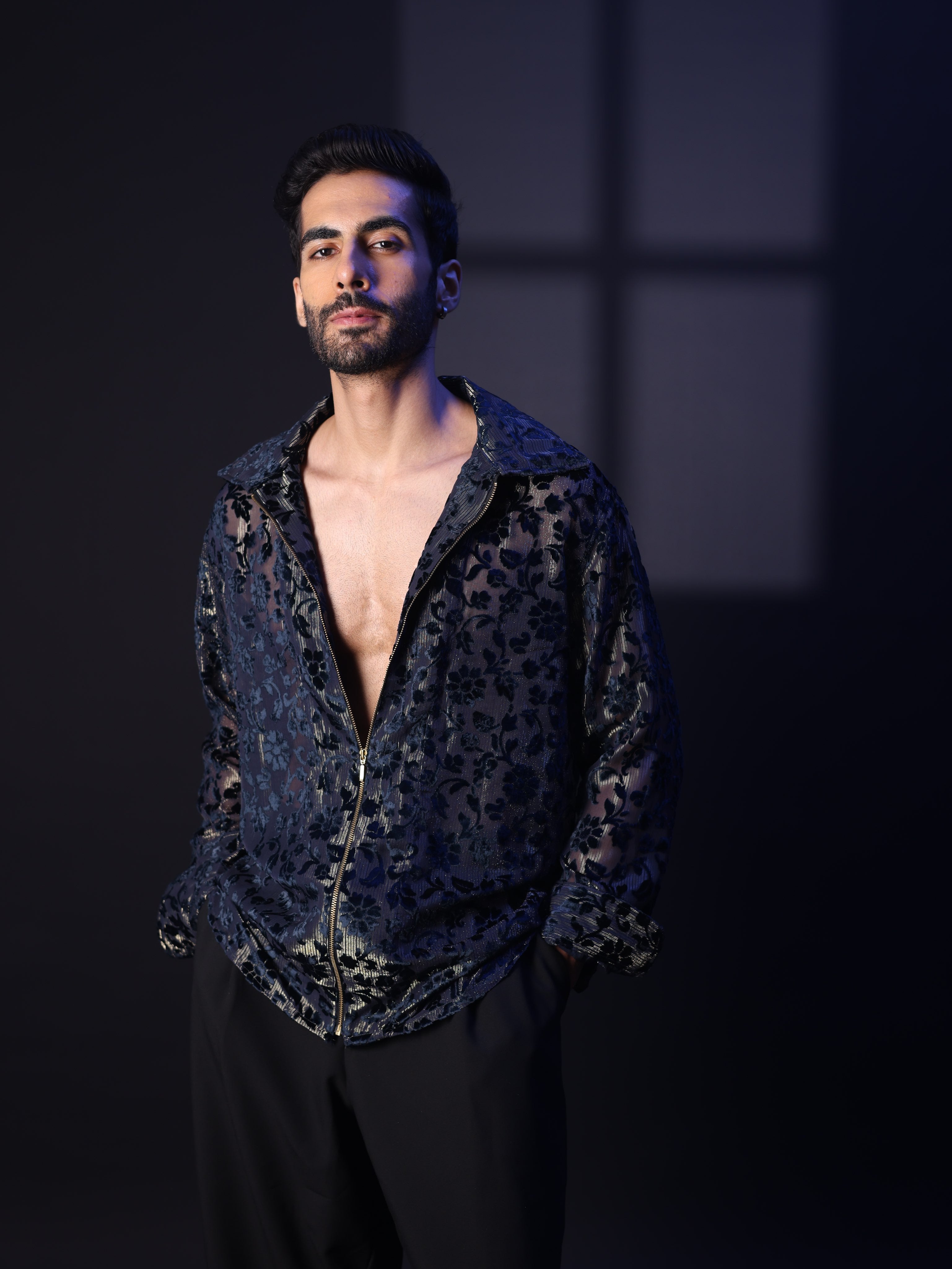 MIDNIGHT MUSE ZIP UP