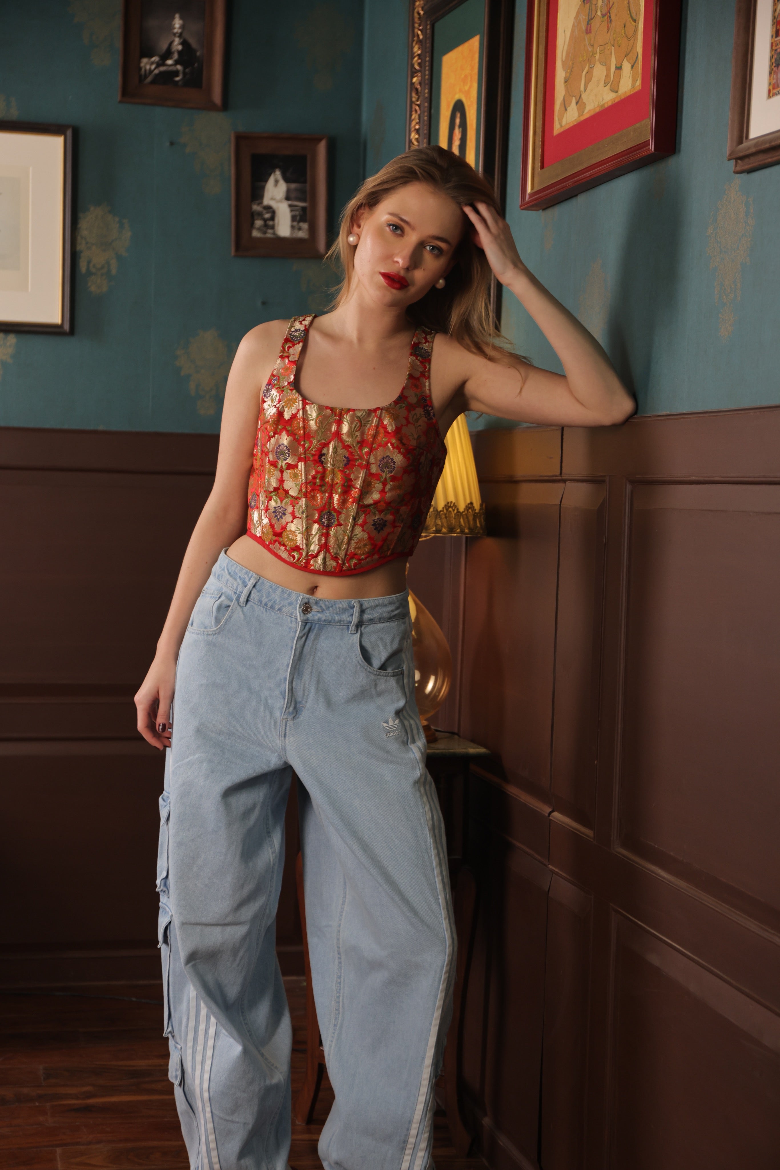 SCARLET BLOOM CORSET