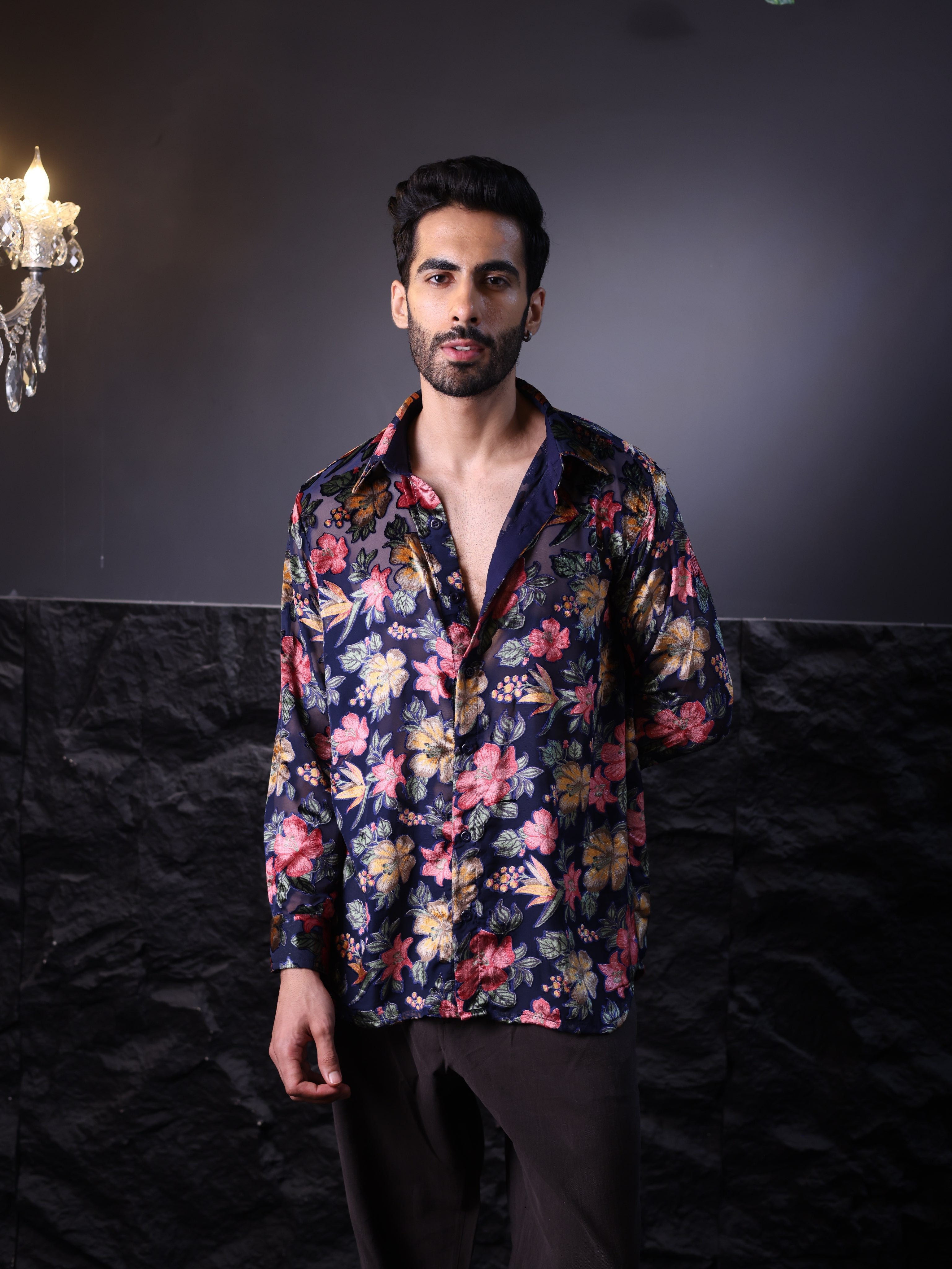 MOONLIGHT FLORAL SHIRT