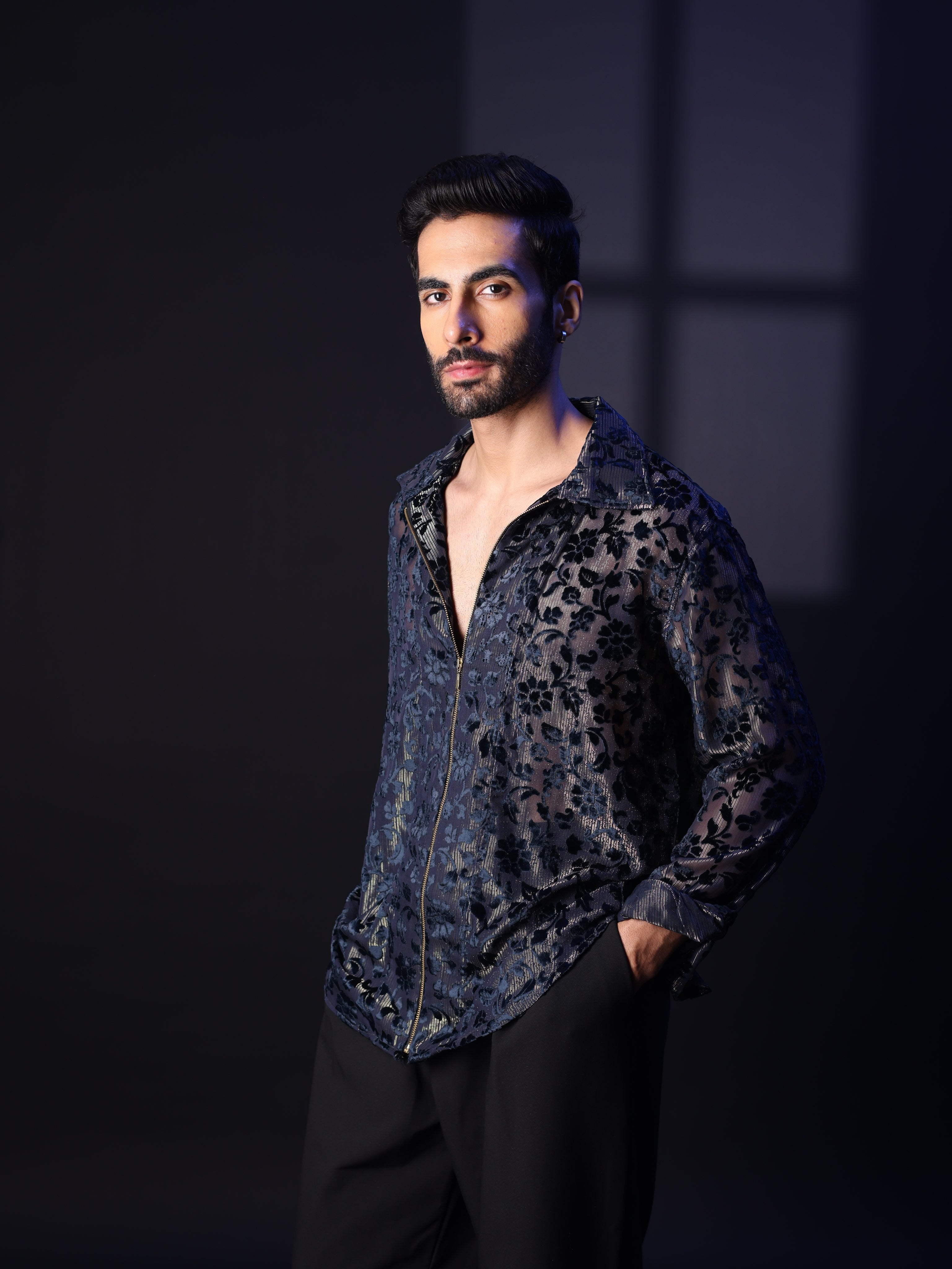 MIDNIGHT MUSE ZIP UP