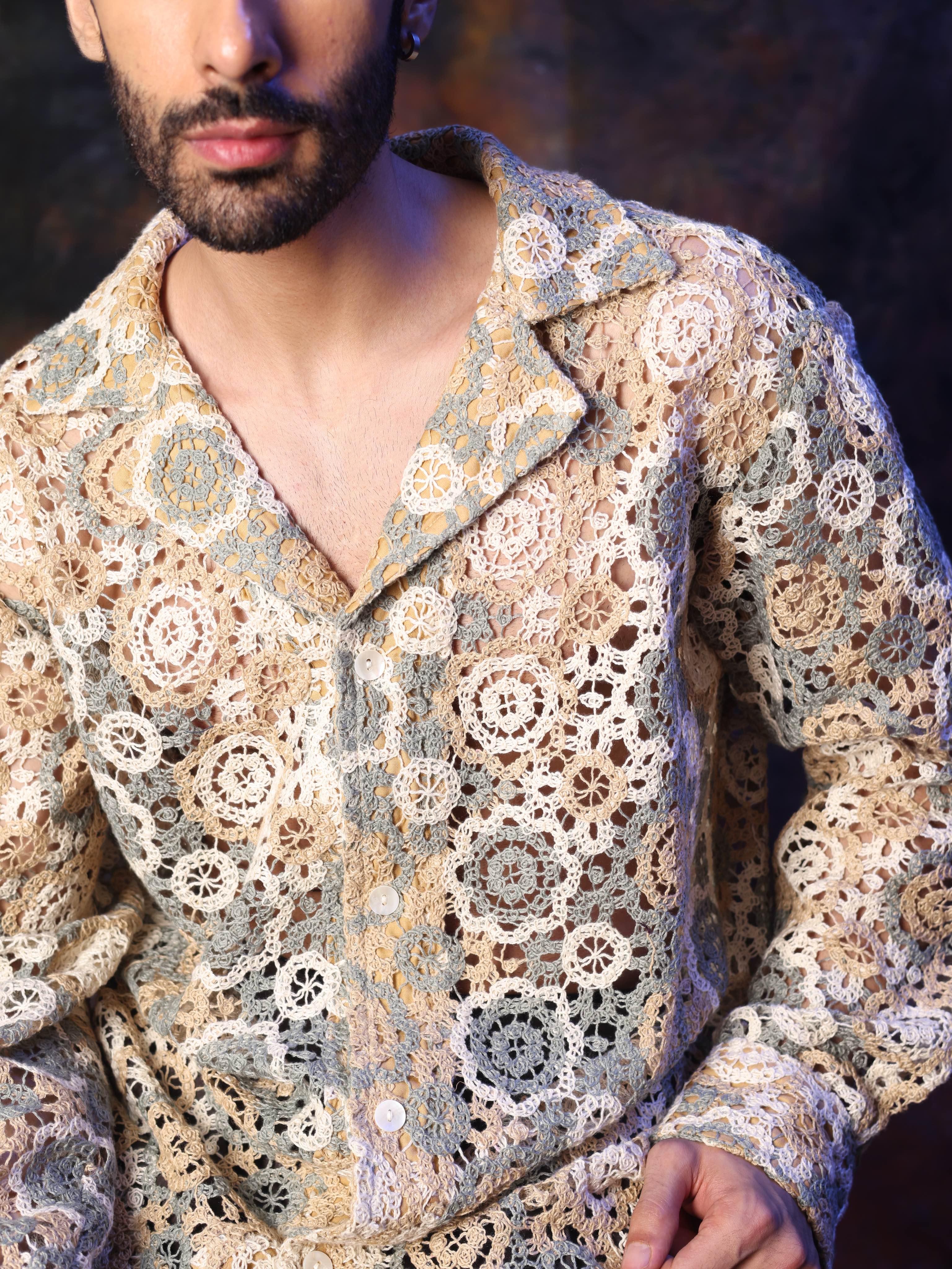 SAHARA CROCHET SHIRT