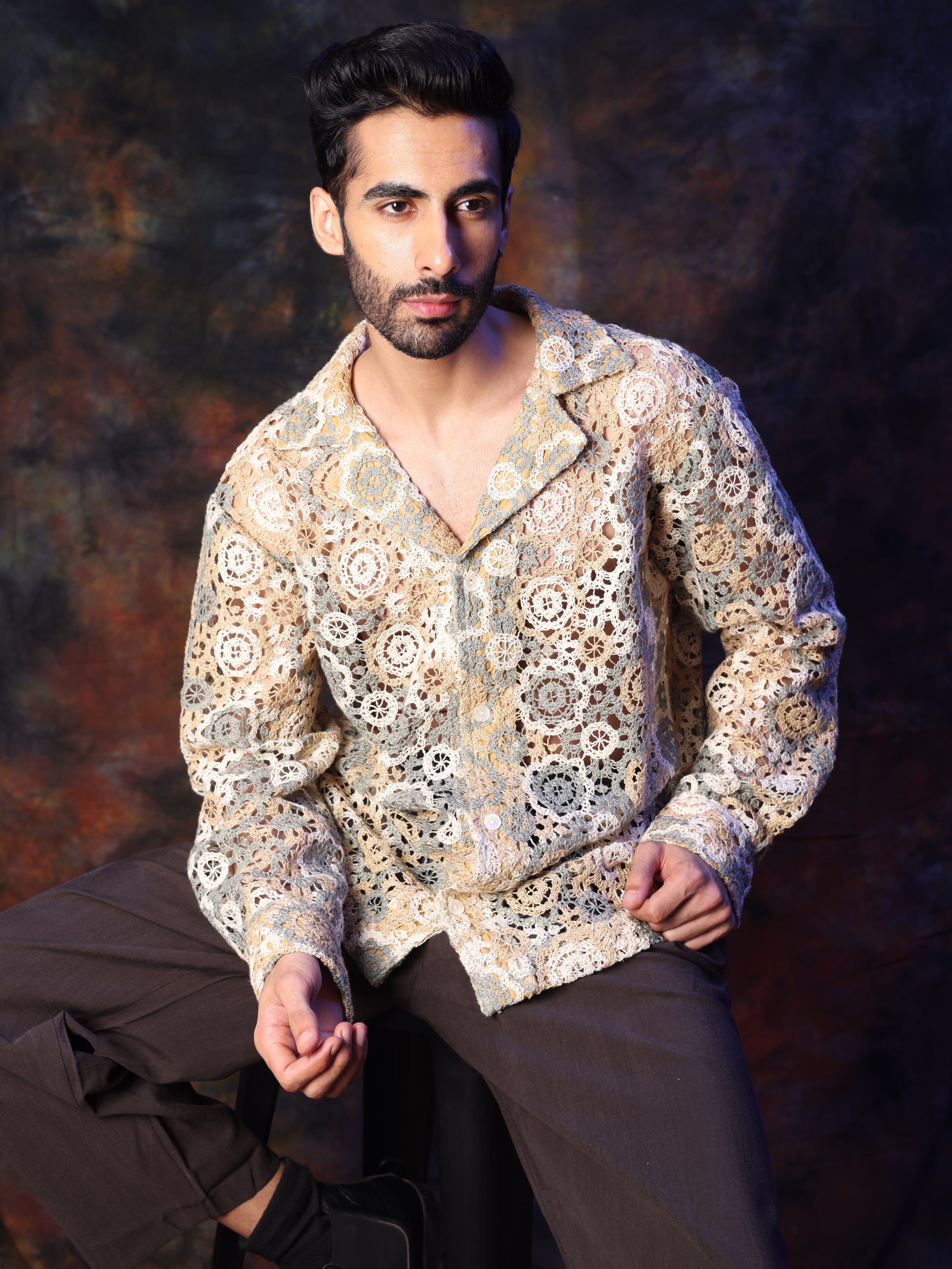 SAHARA CROCHET SHIRT