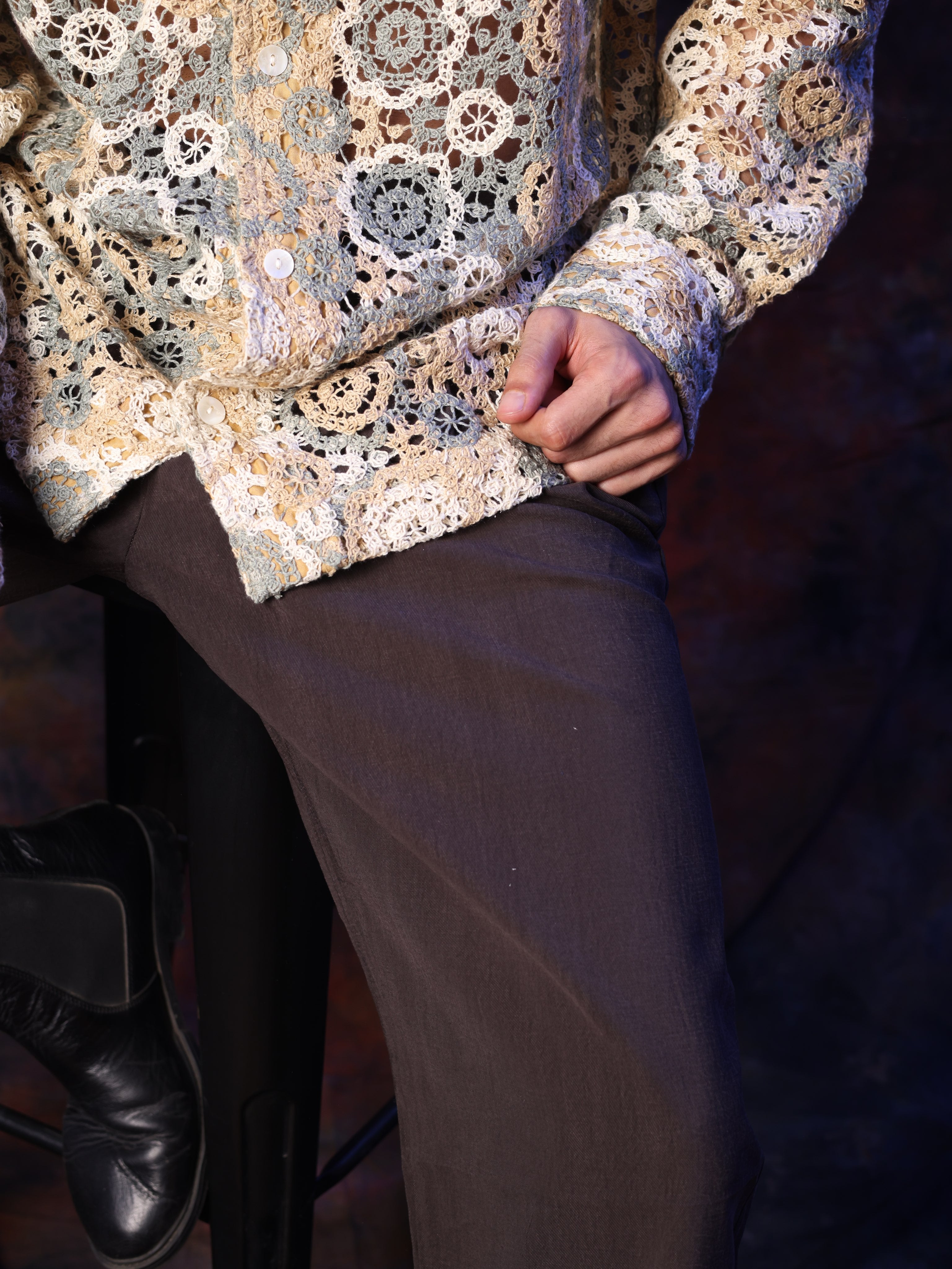 SAHARA CROCHET SHIRT