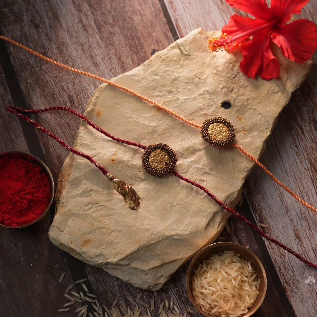 AURIC CHARM RAKHI - Set of 2