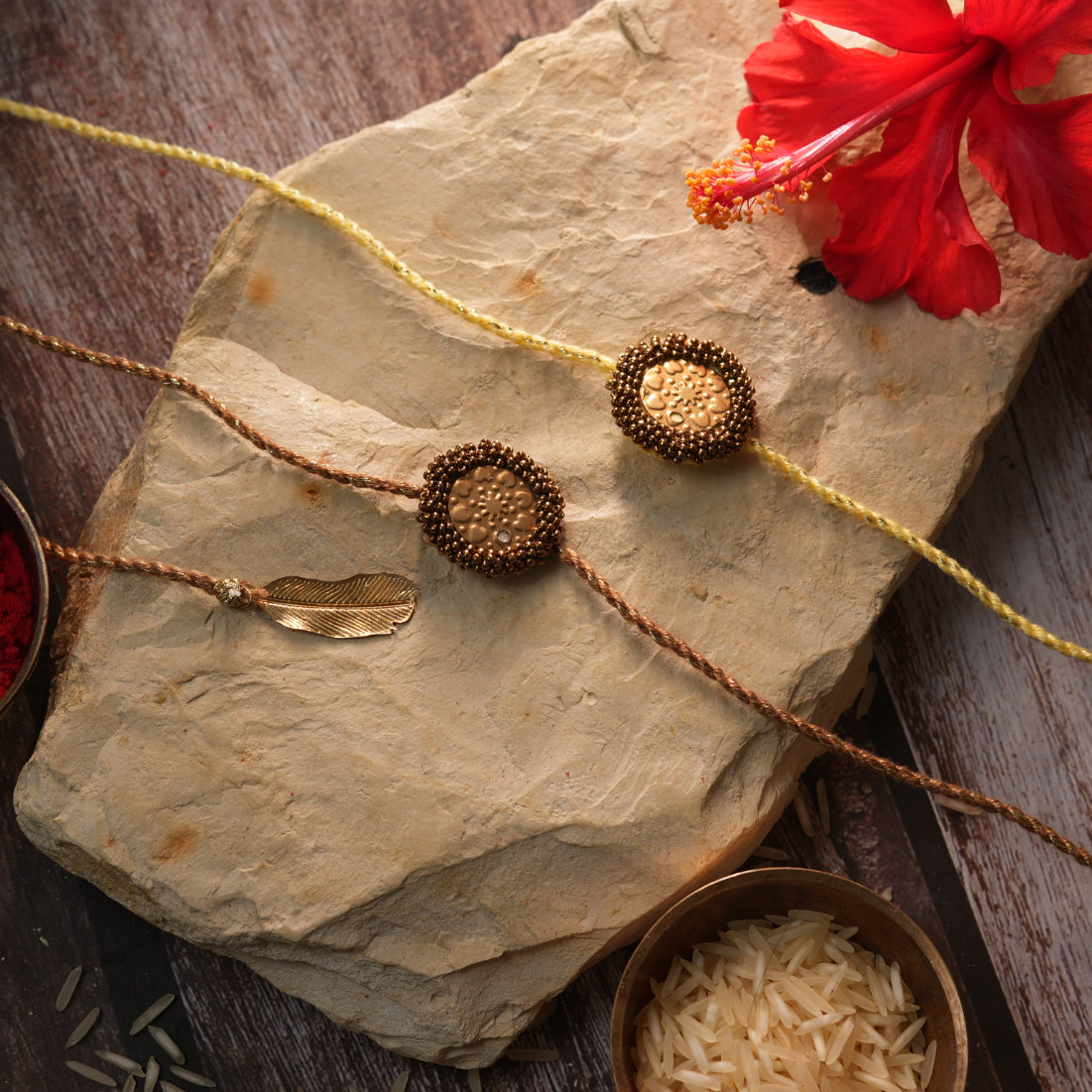 AURIC CHARM RAKHI - Set of 2