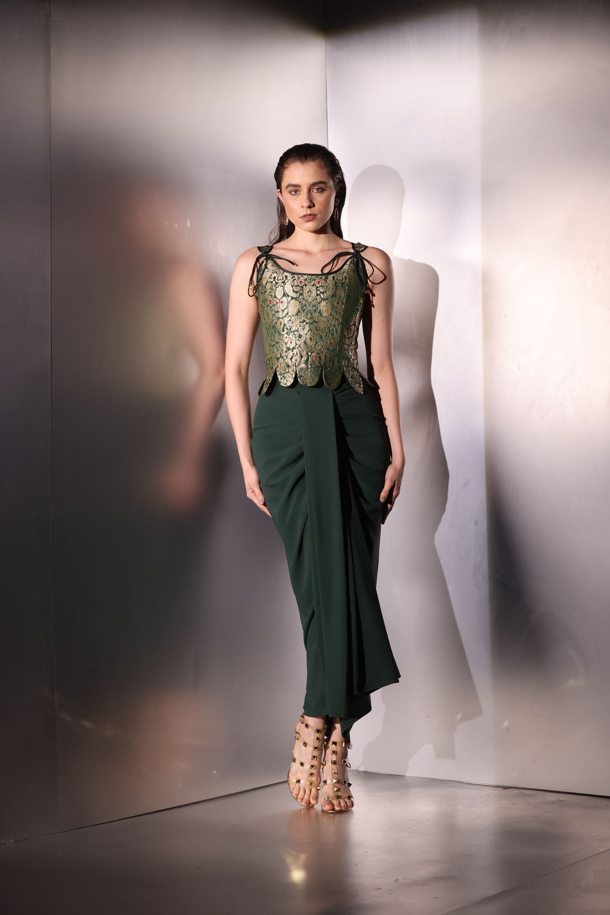 Scallop Edge Corset