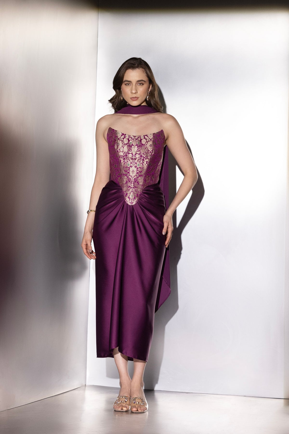 Purple Contour Corset