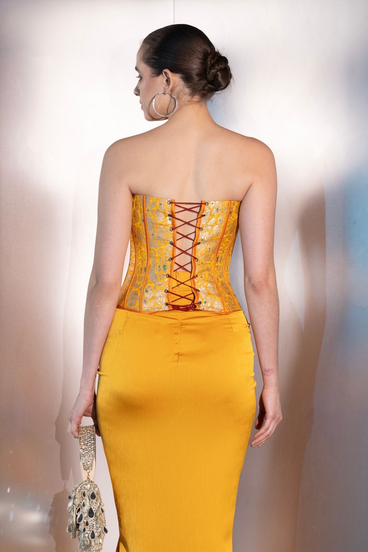 Elara Brocade Corset