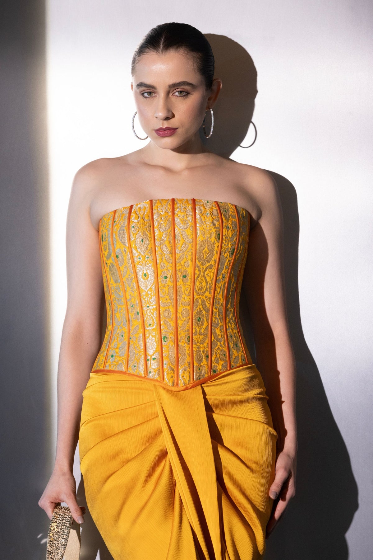 Elara Brocade Corset