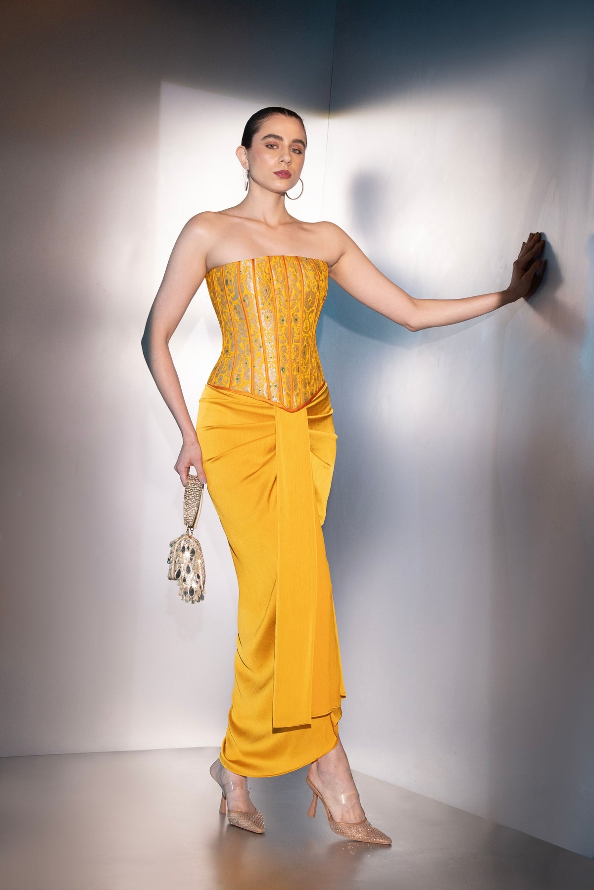 Elara Brocade Corset