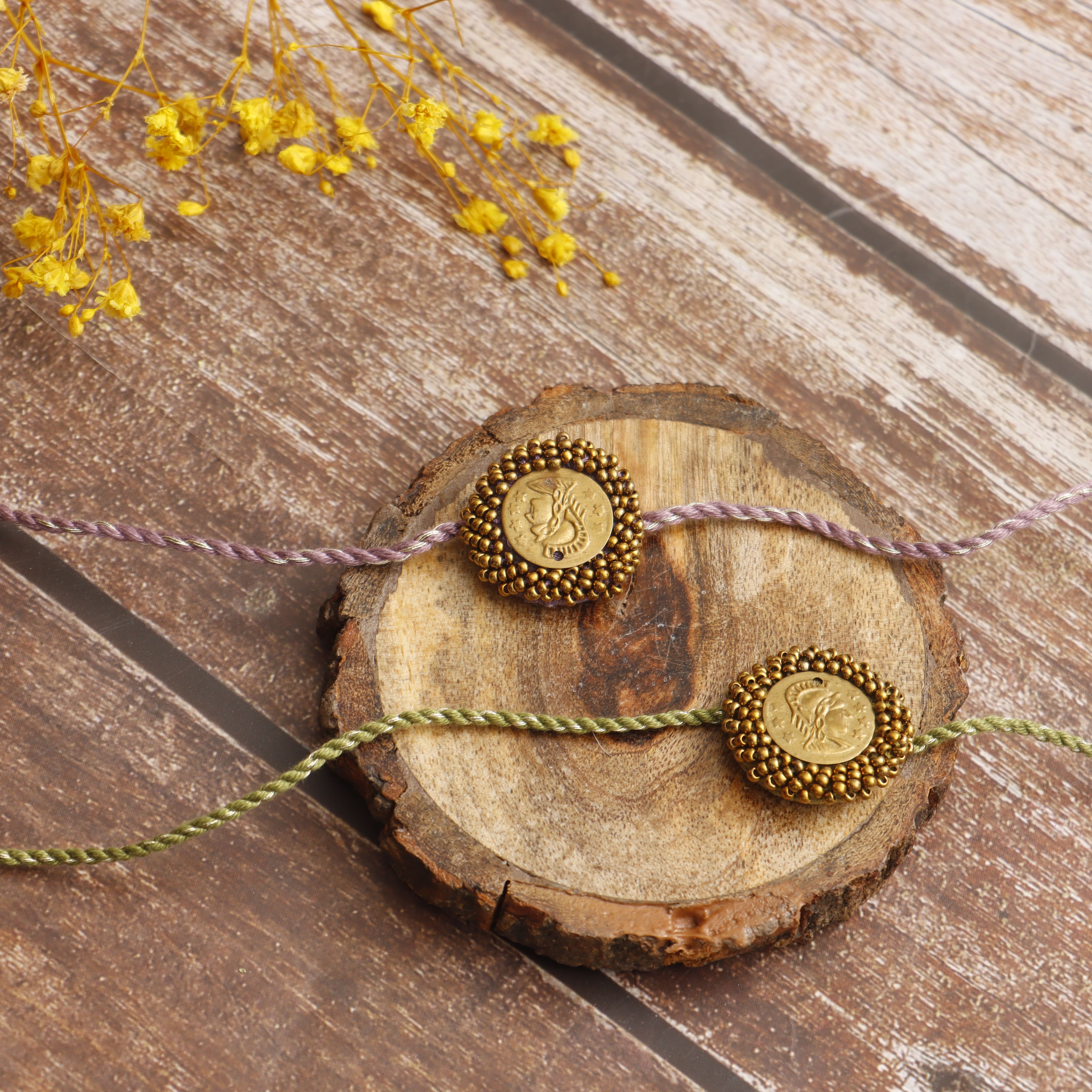 LILAC - AURIC CHARM RAKHI