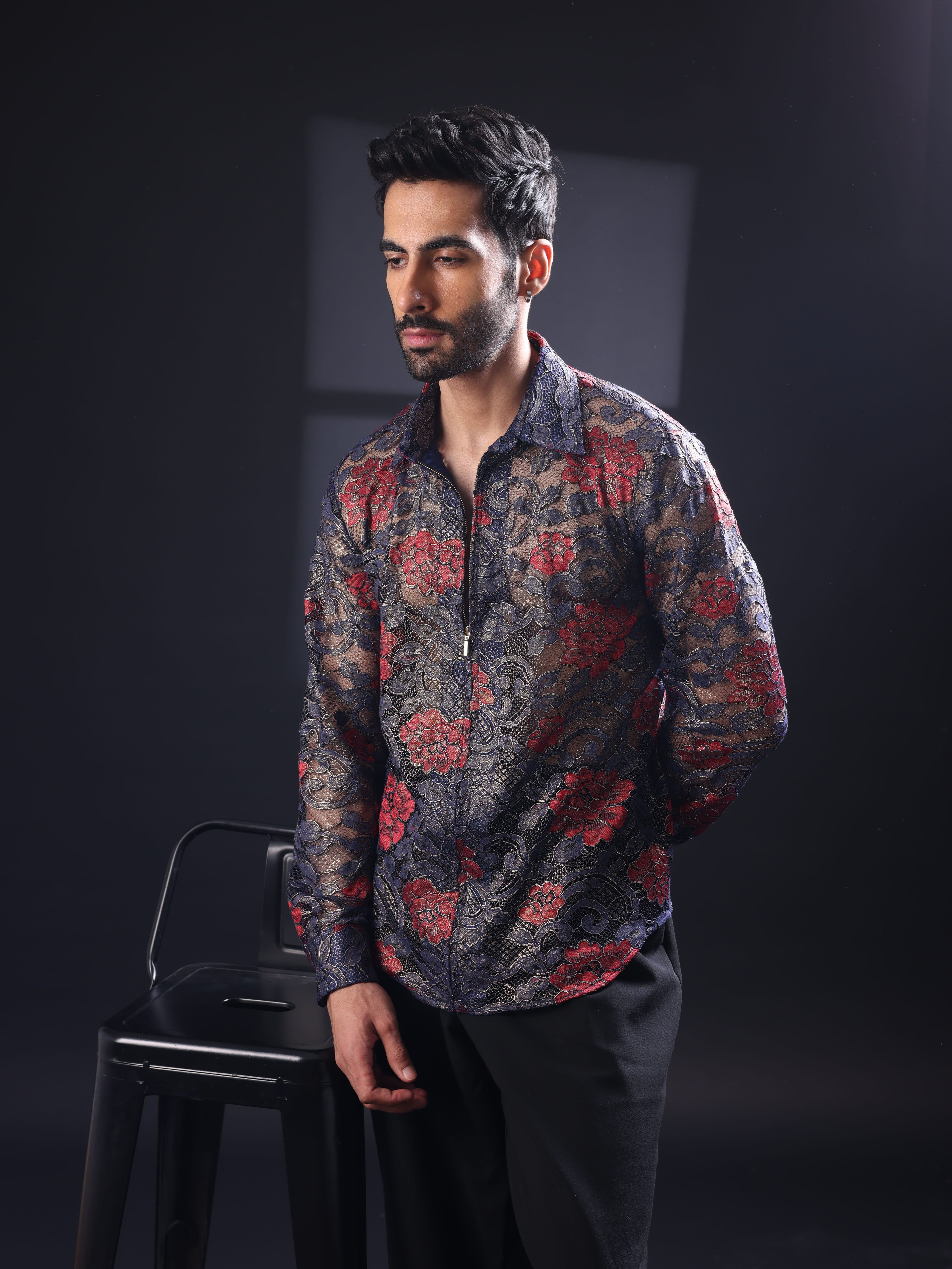 Midnight Bloom Shirt