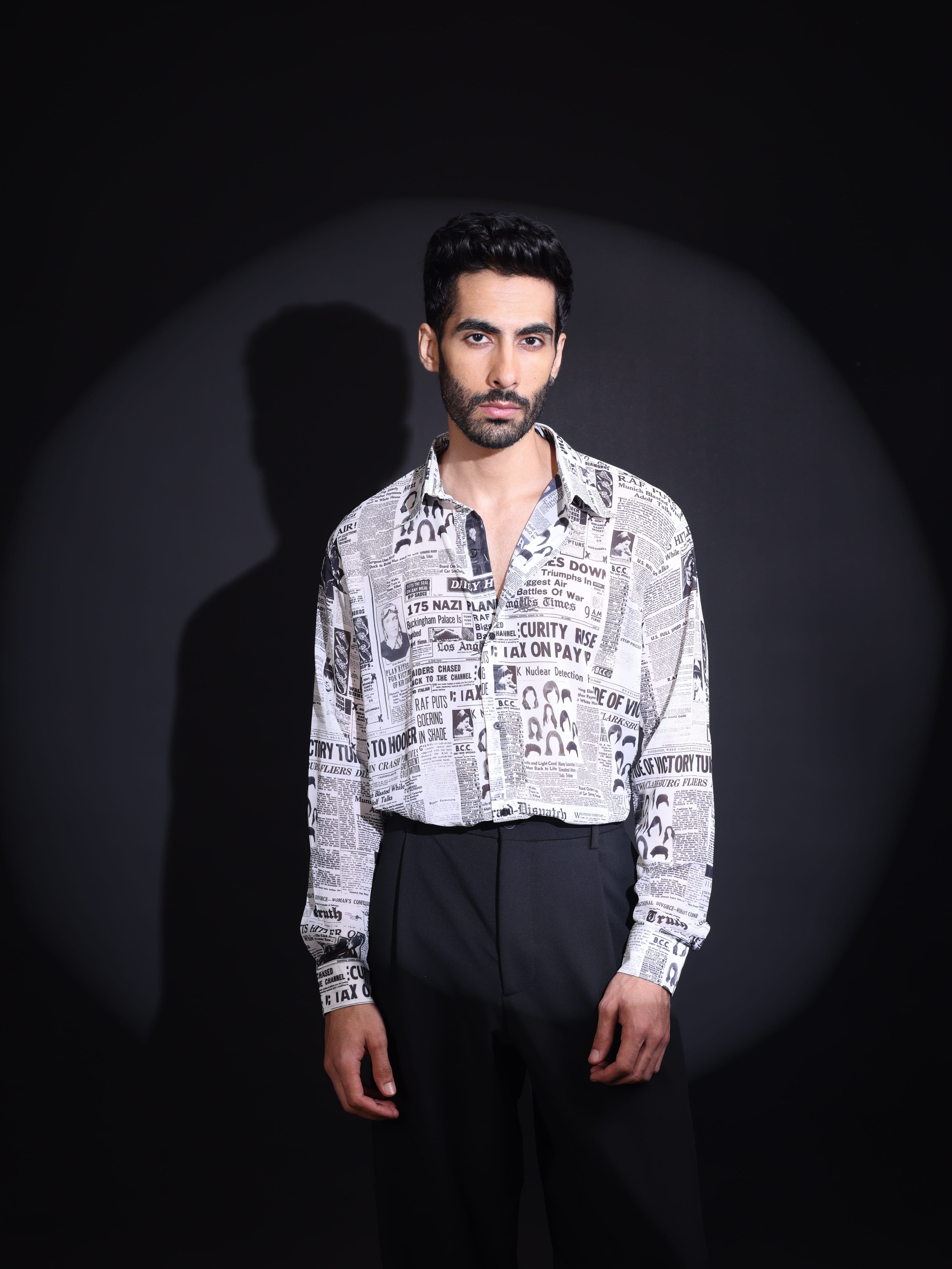 Headline Print Shirt