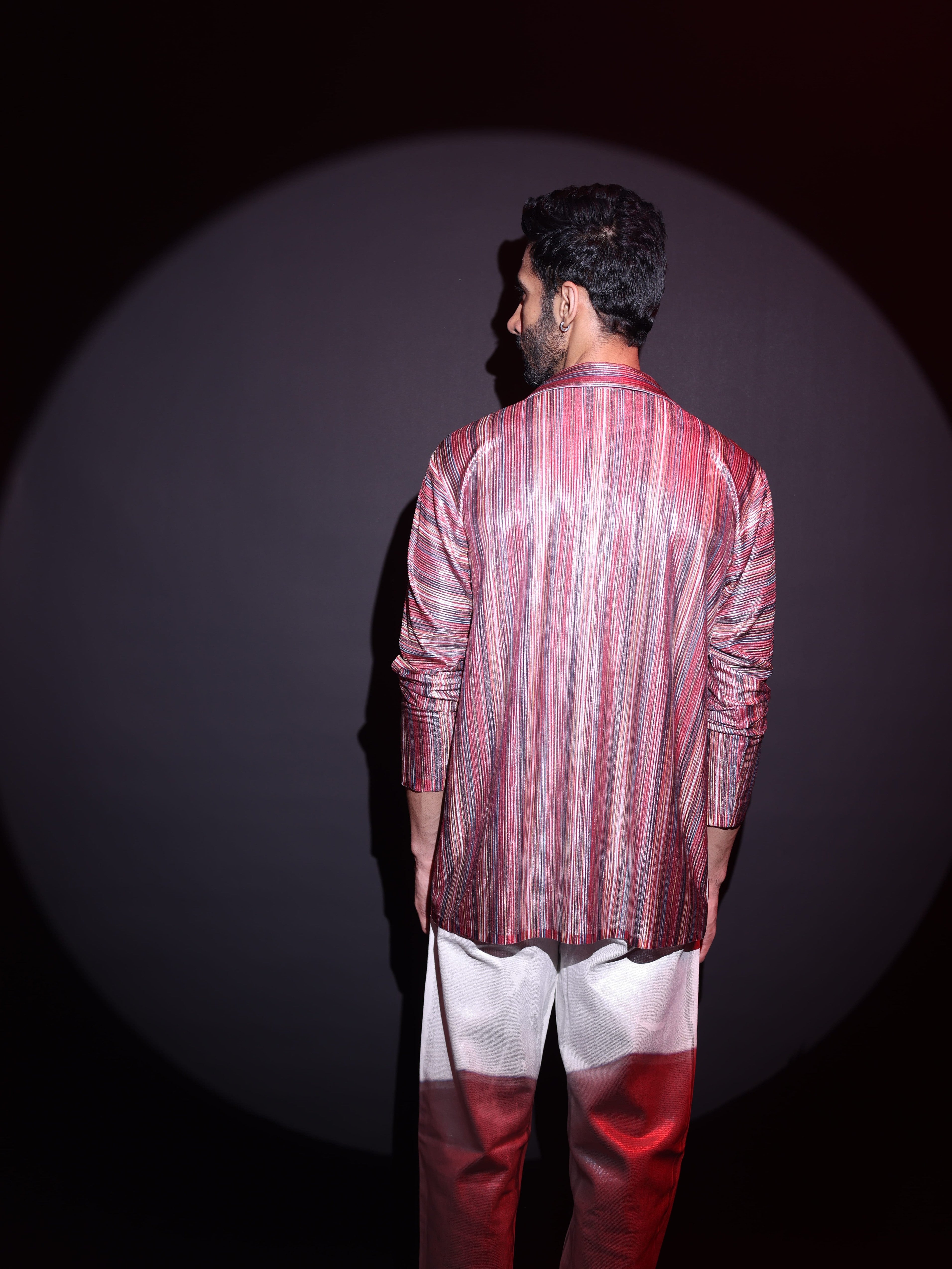 Crimson Static Shirt