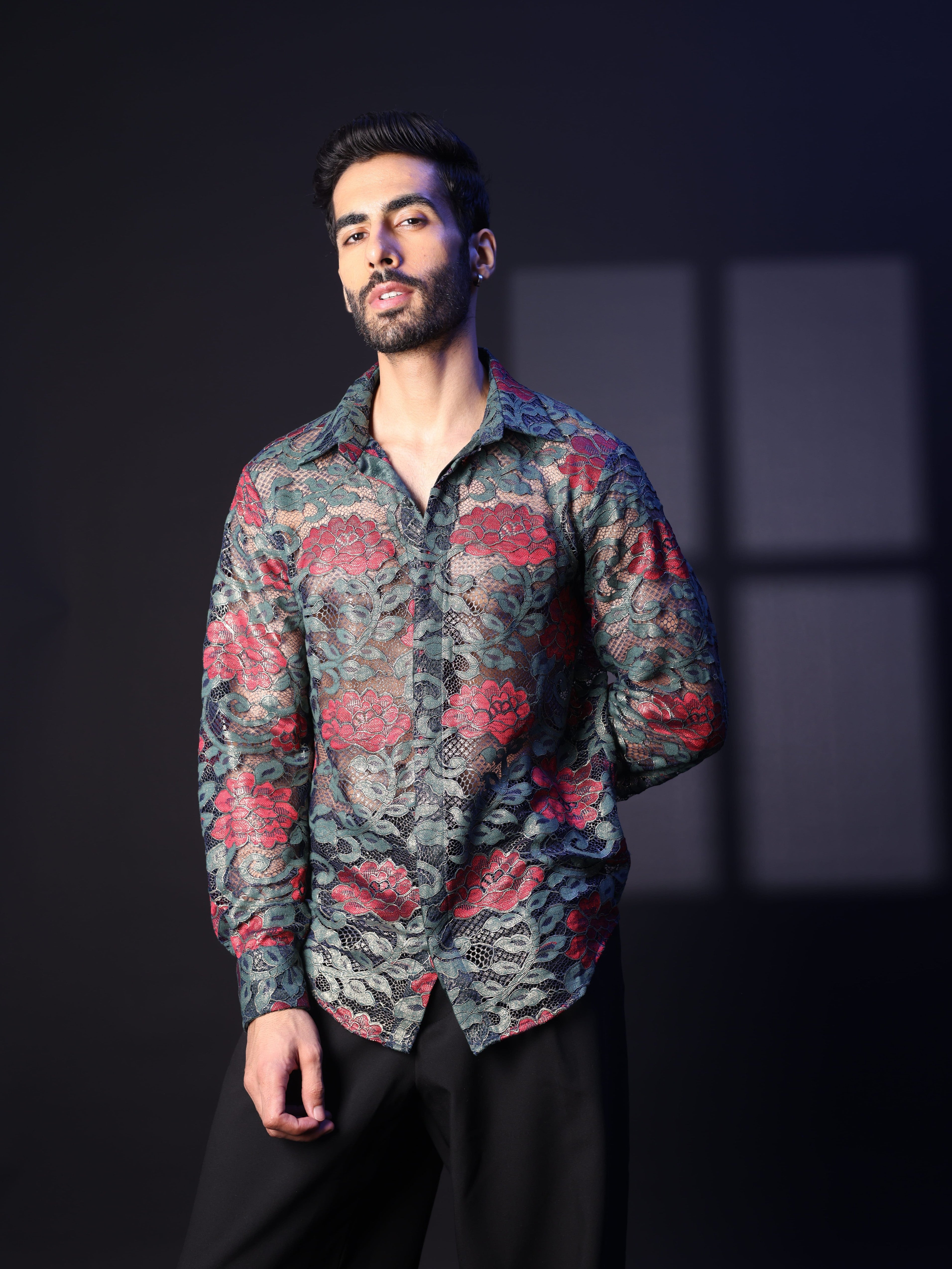 Dark Romance Lace Shirt