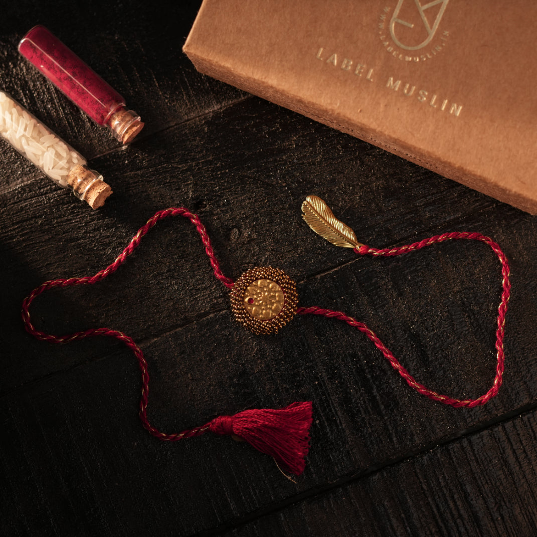 MAROON - AURIC CHARM RAKHI